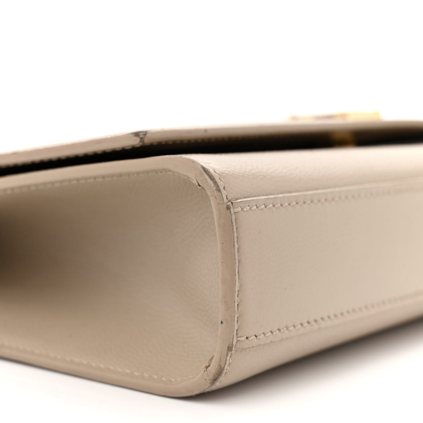 Grain De Poudre Medium Monogram Kate Satchel Dark Beige