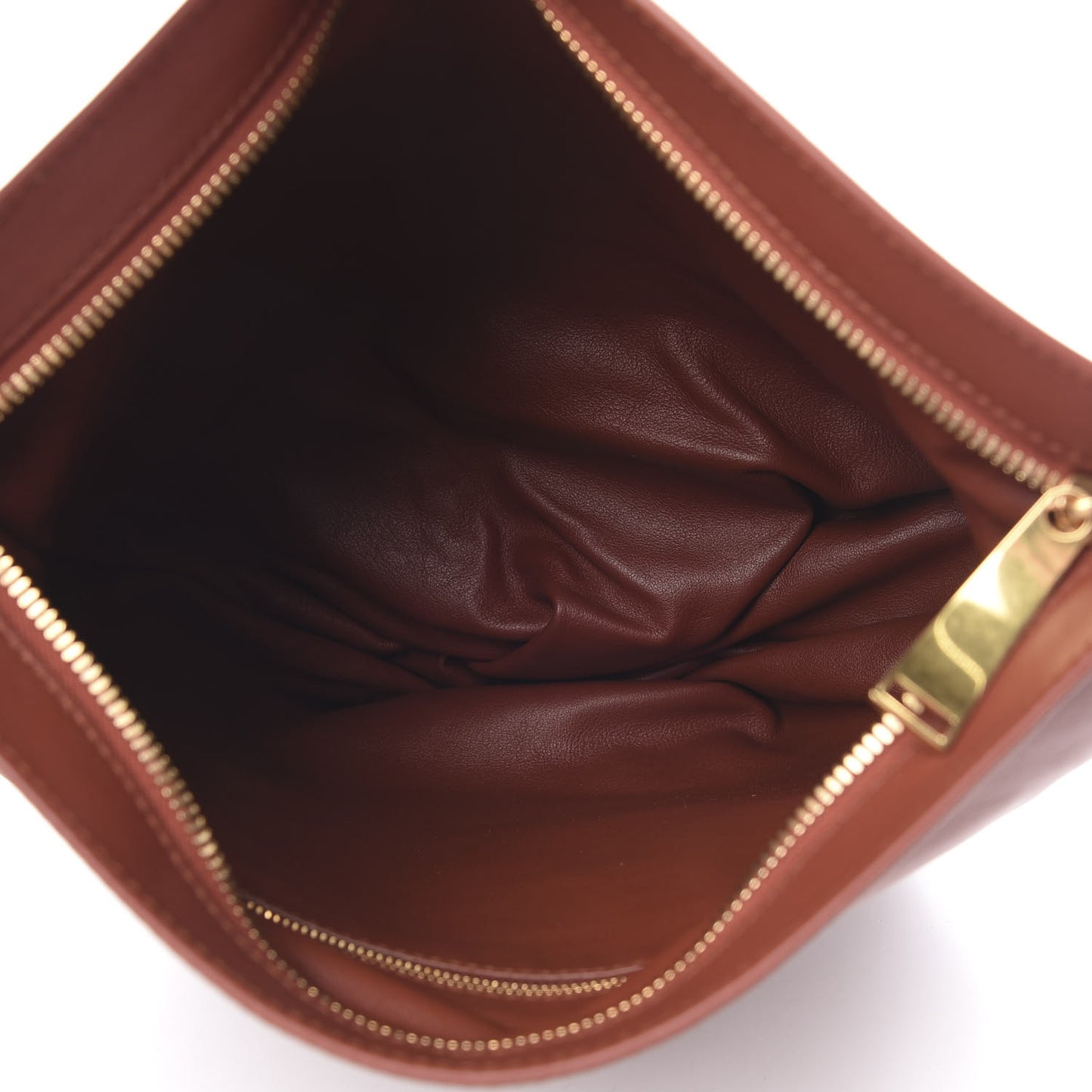 Supple Calfskin BV Twist Rust