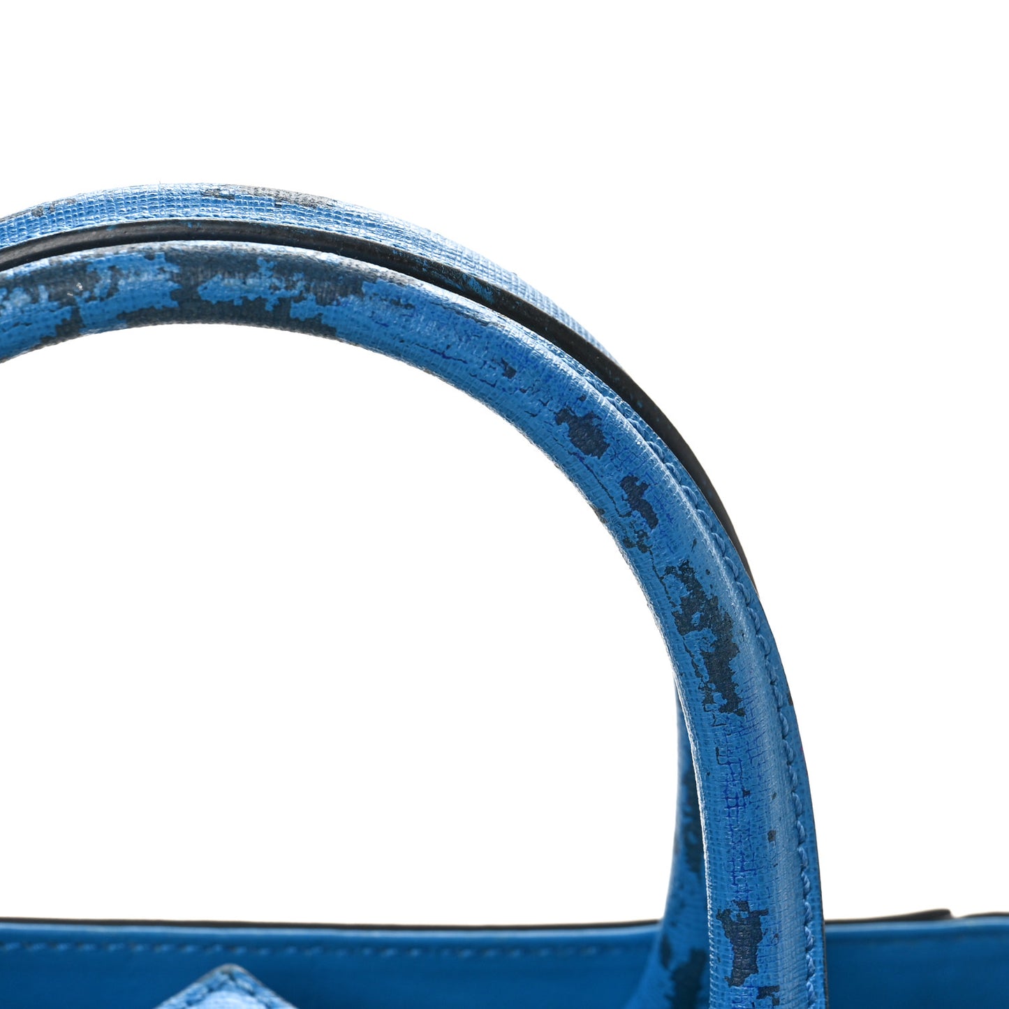 Vitello Elite Flamingo Petite 2Jours Tote Blue Royal