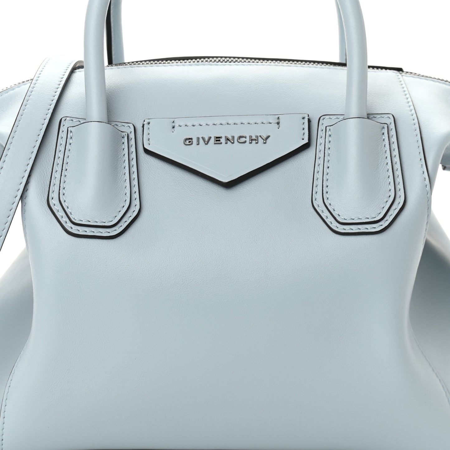 Calfskin Small Soft Antigona Blue