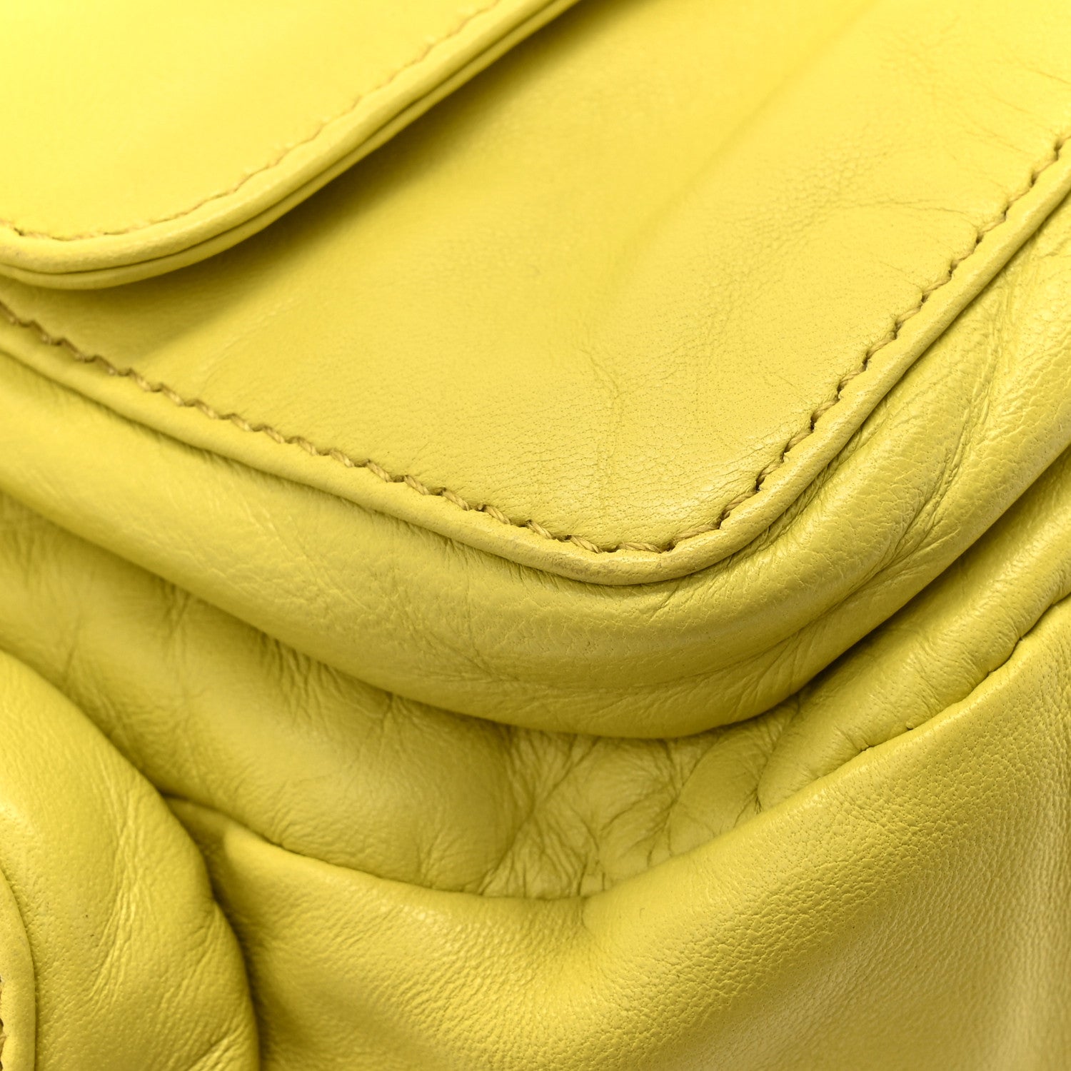Miu Miu Nappa Pocket Bag Cedro 12 of 14