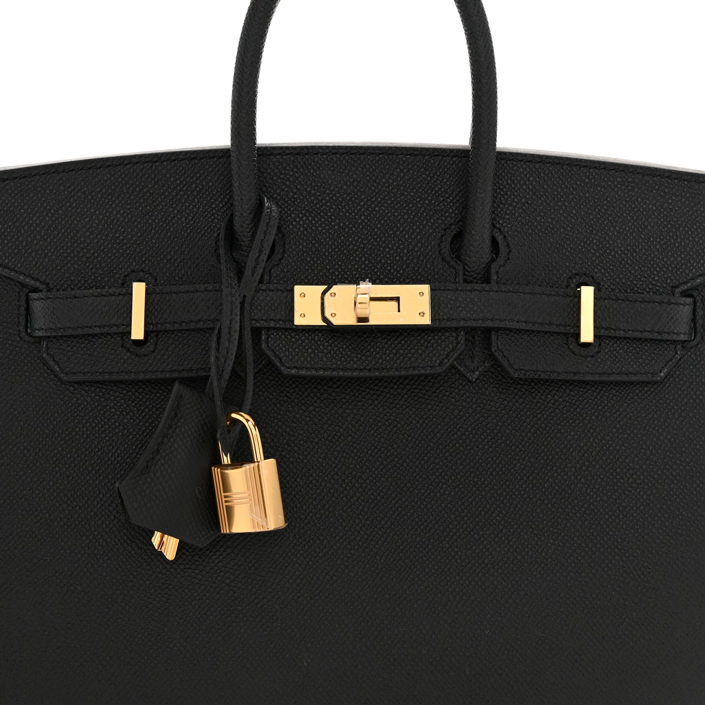 Epsom Birkin Sellier 25 Black