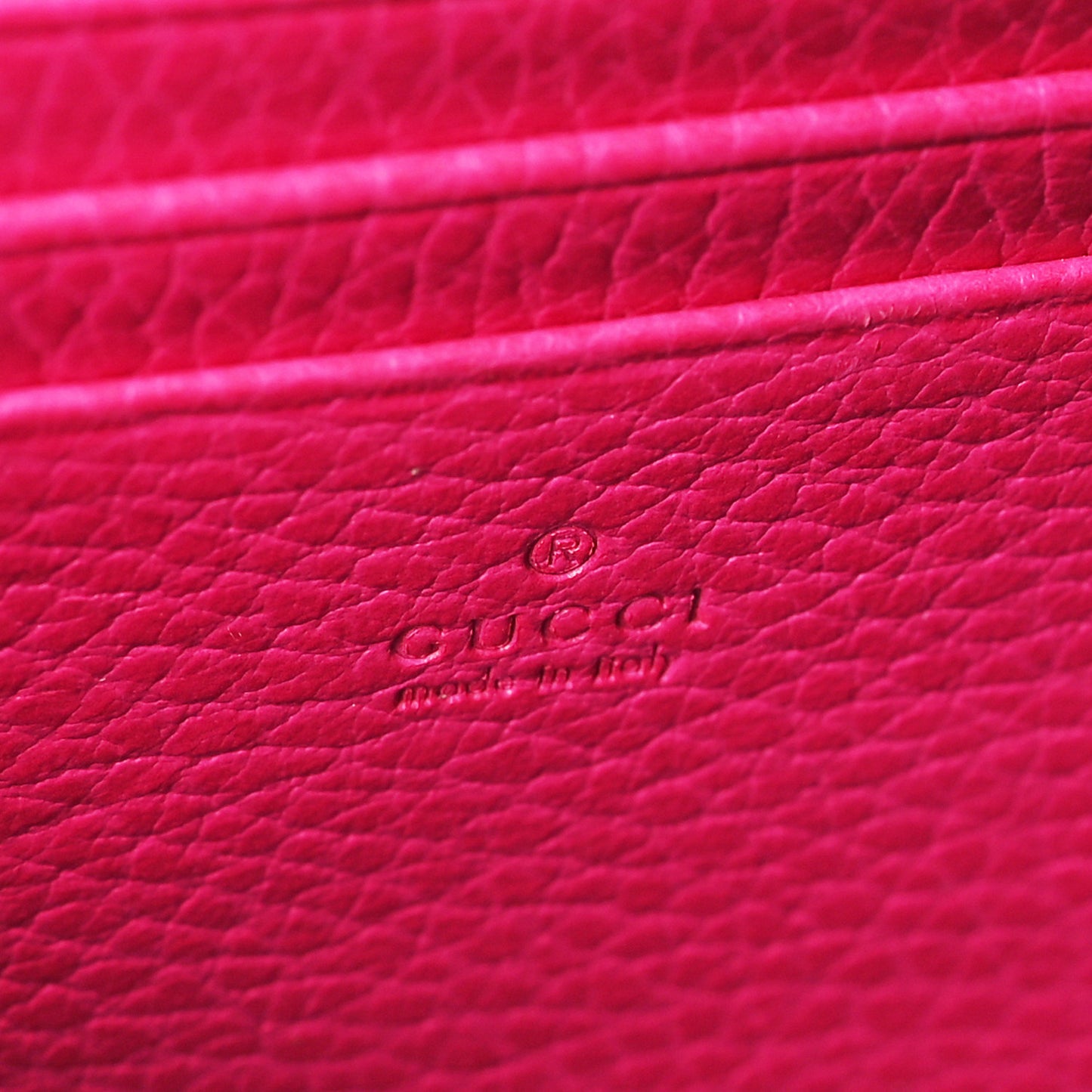 Dollar Calfskin Crystal Mini Dionysus Chain Wallet Box Pink