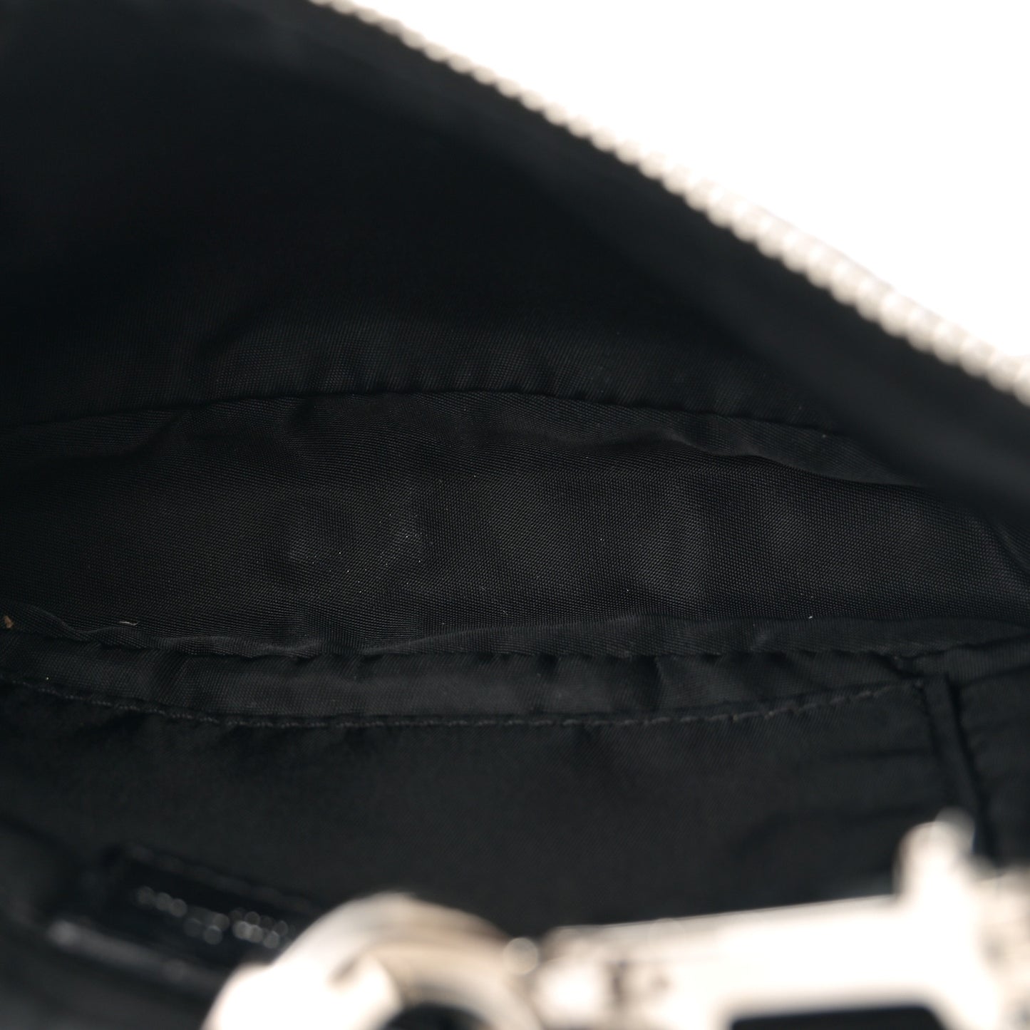 Monogram Shoulder Bag Pochette Black