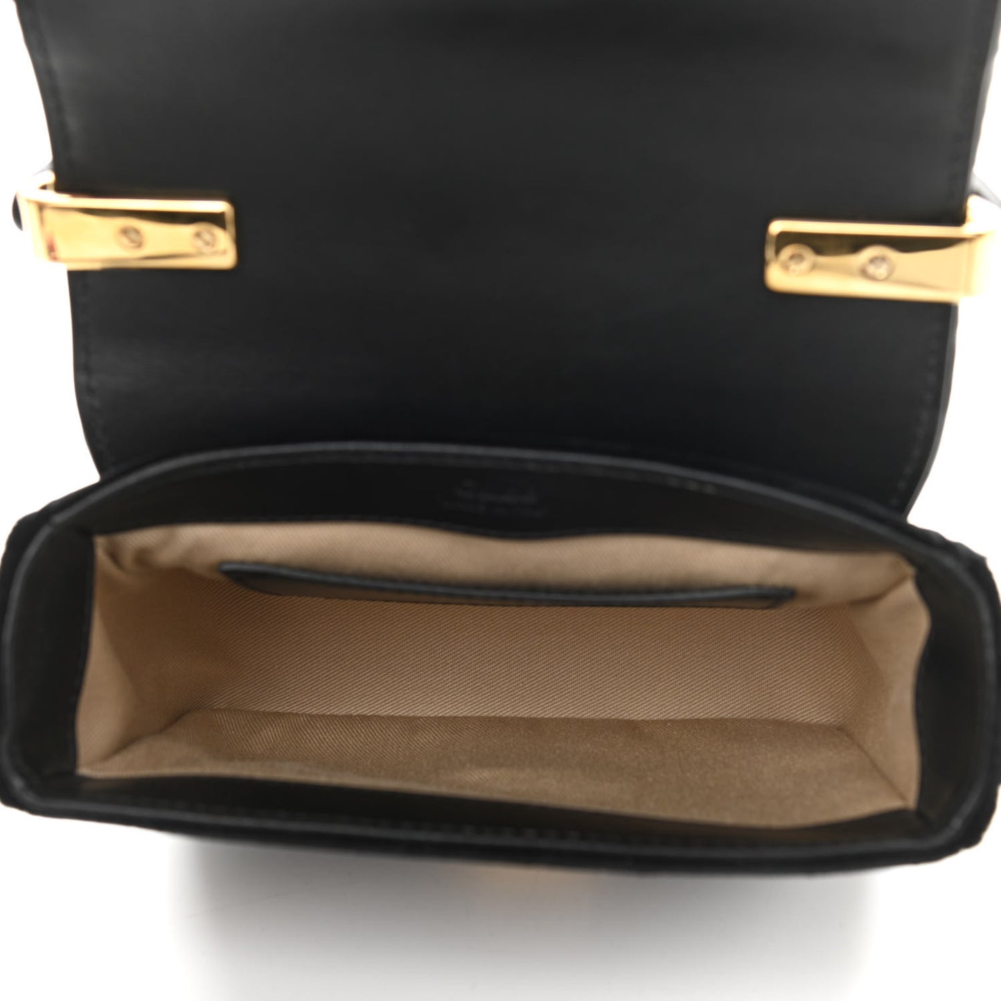 Velvet Crystal Mini C Double Carry Black