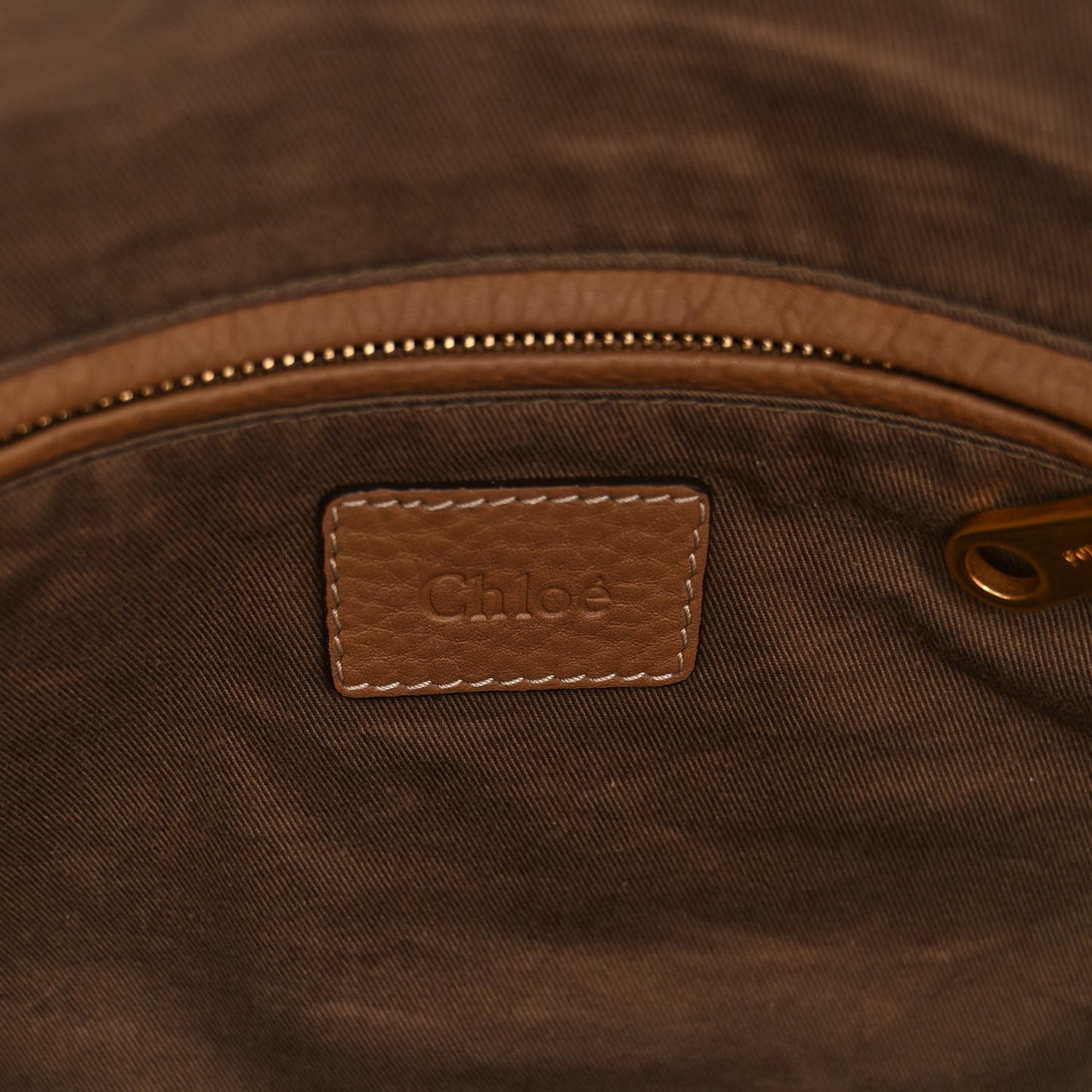 Calfskin Large Marcie Satchel Nut