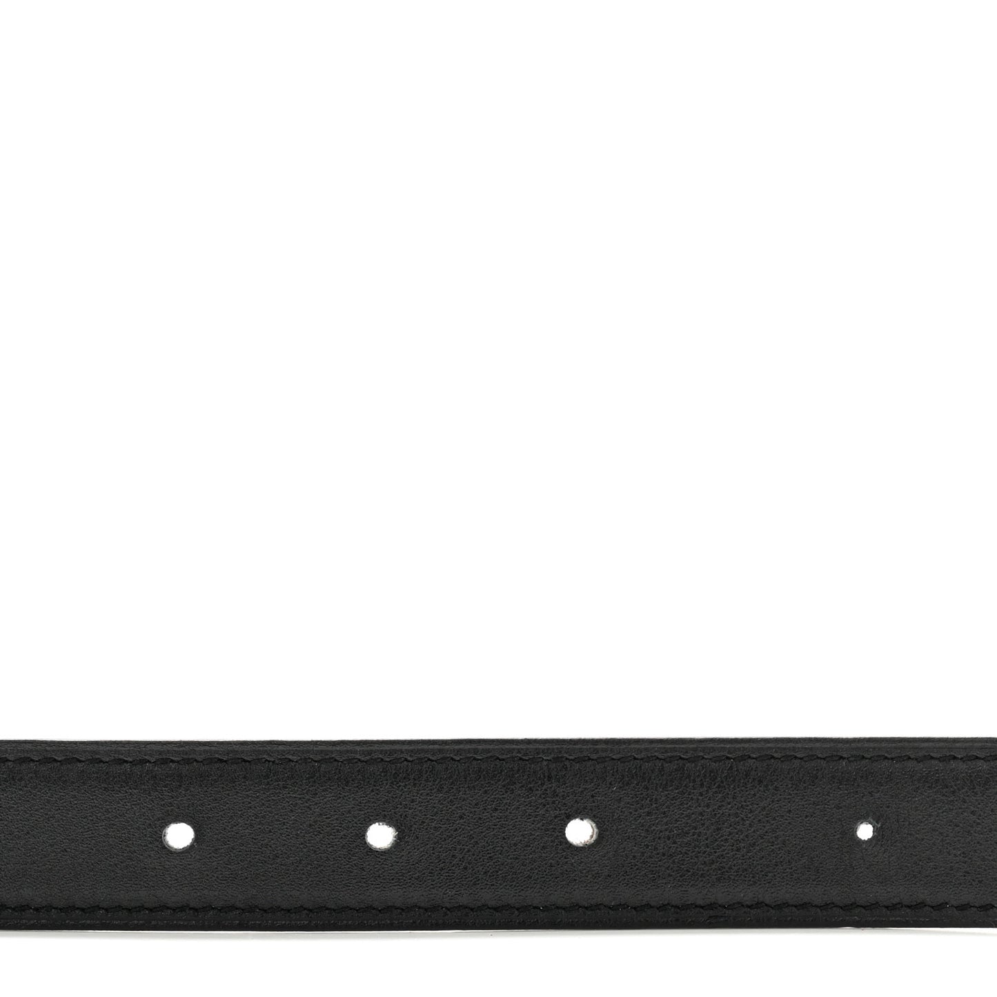 Swift Epsom 24mm Mini Constance H Belt 80 32 Black Etoupe