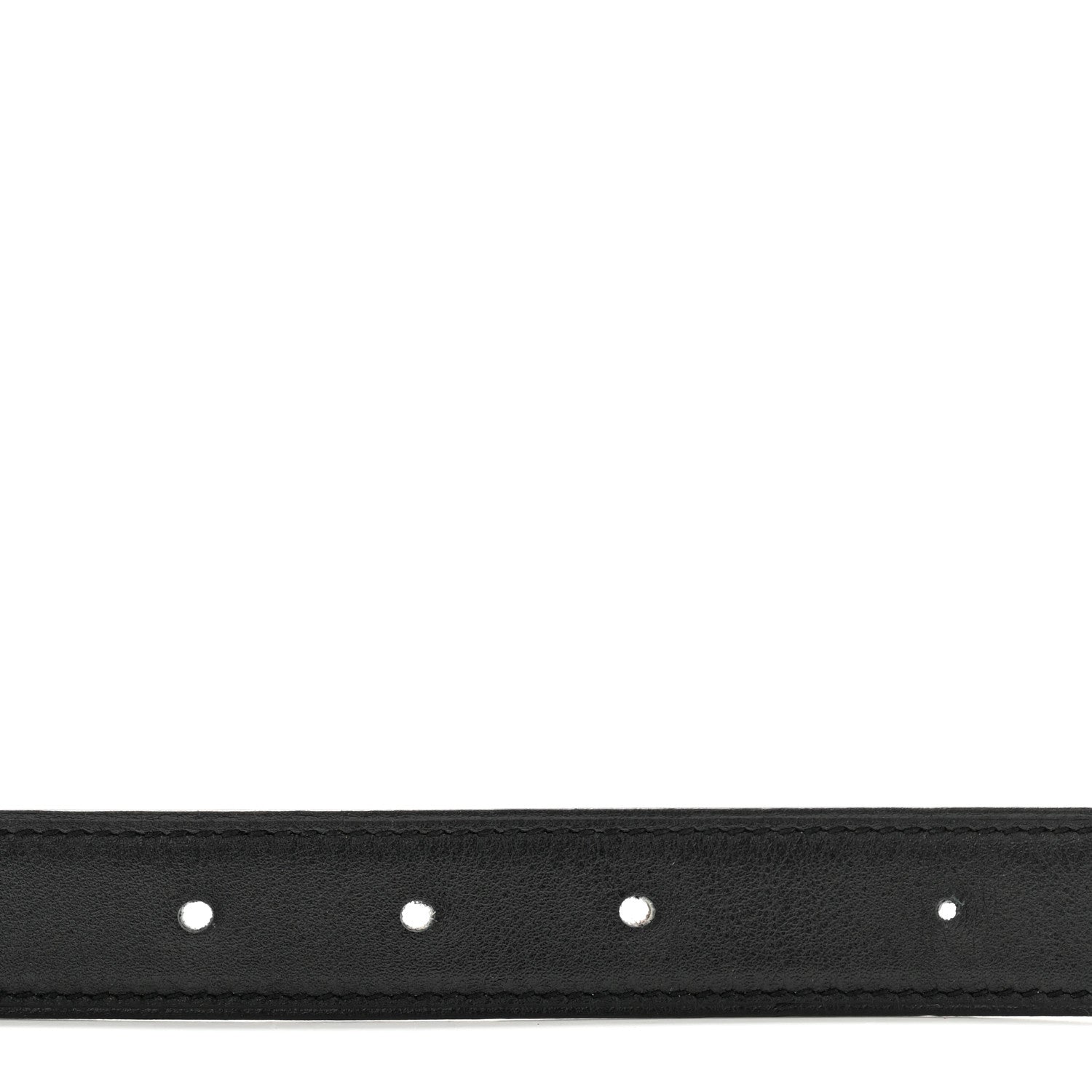 Hermes Swift Epsom 24mm Mini Constance H Belt 80 32 Black Etoupe 3 of 6