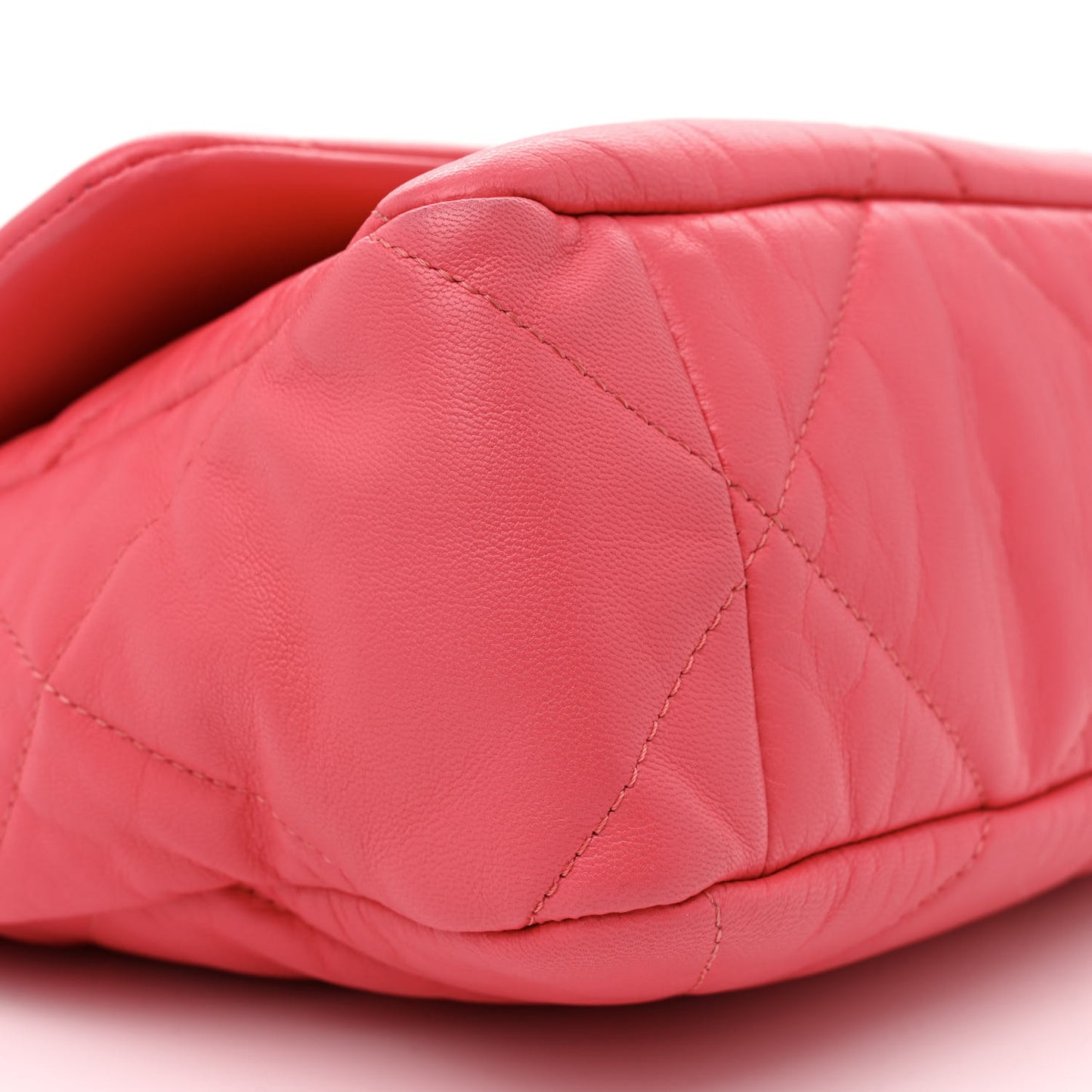 Goatskin Quilted Large Chanel 19 Flap Pink