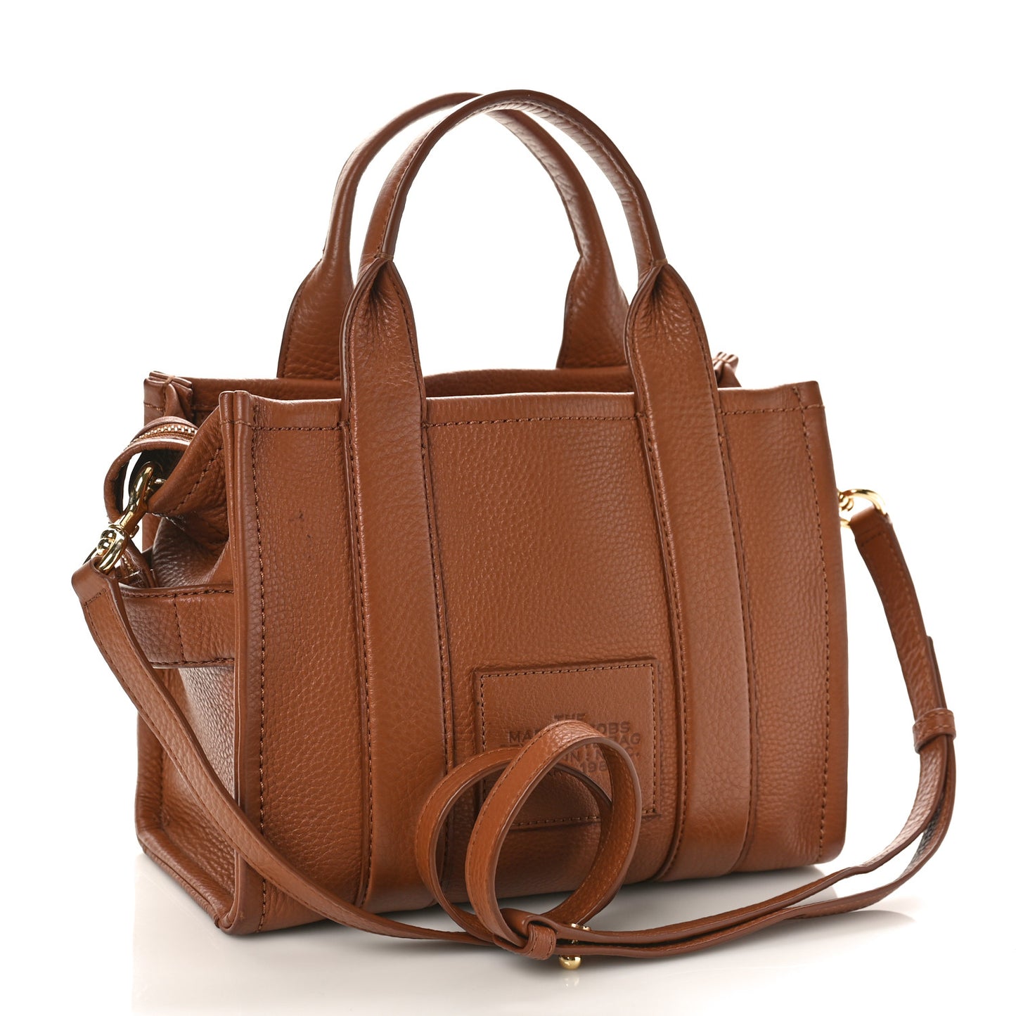 Grained Calfskin Medium The Tote Bag Argan Oil