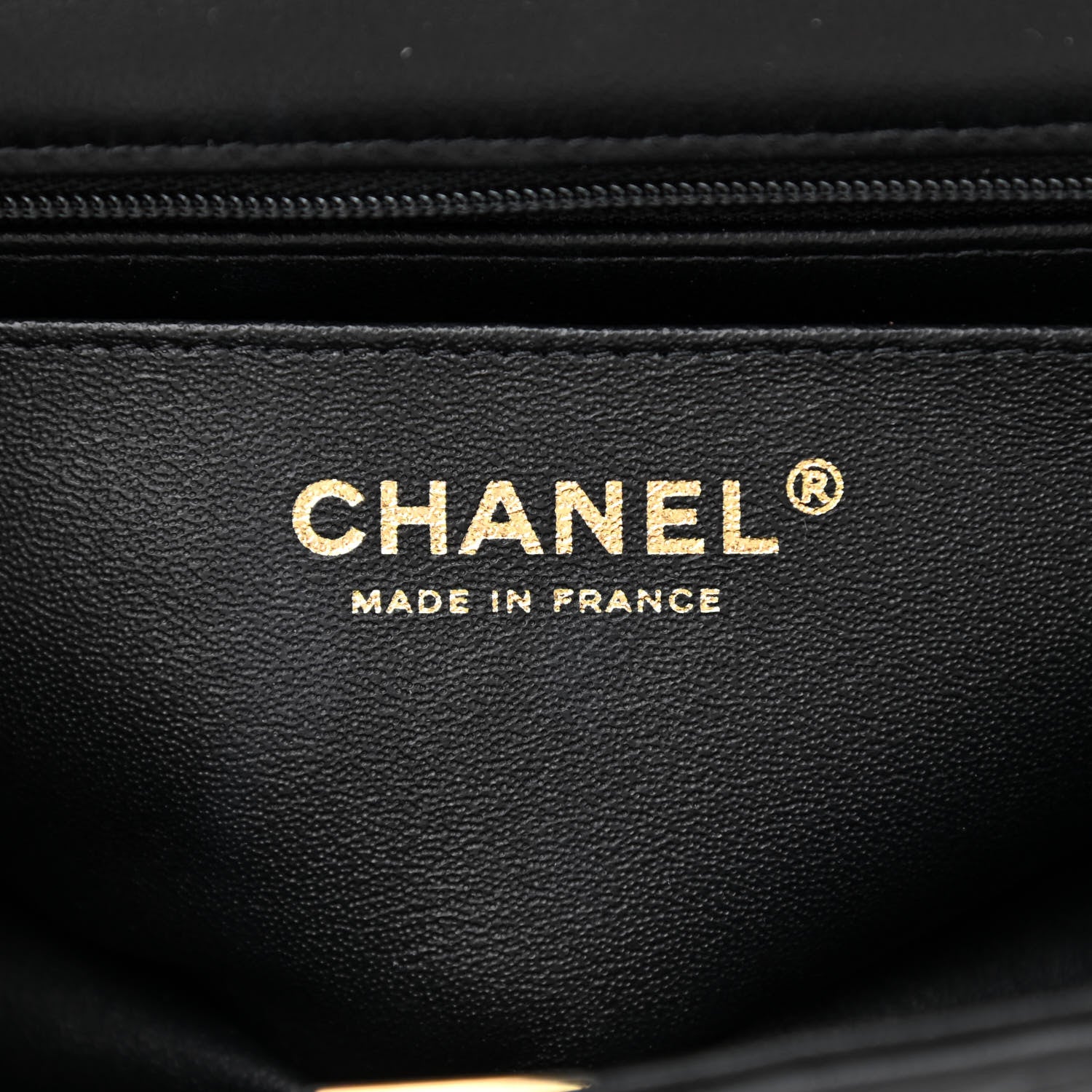 Chanel Lambskin Quilted Mini Top Handle Rectangular Flap Black 6 of 11