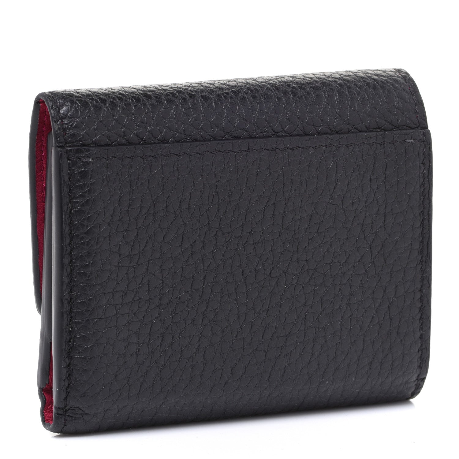 Louis Vuitton Taurillon Capucines XS Wallet Black 3 of 7