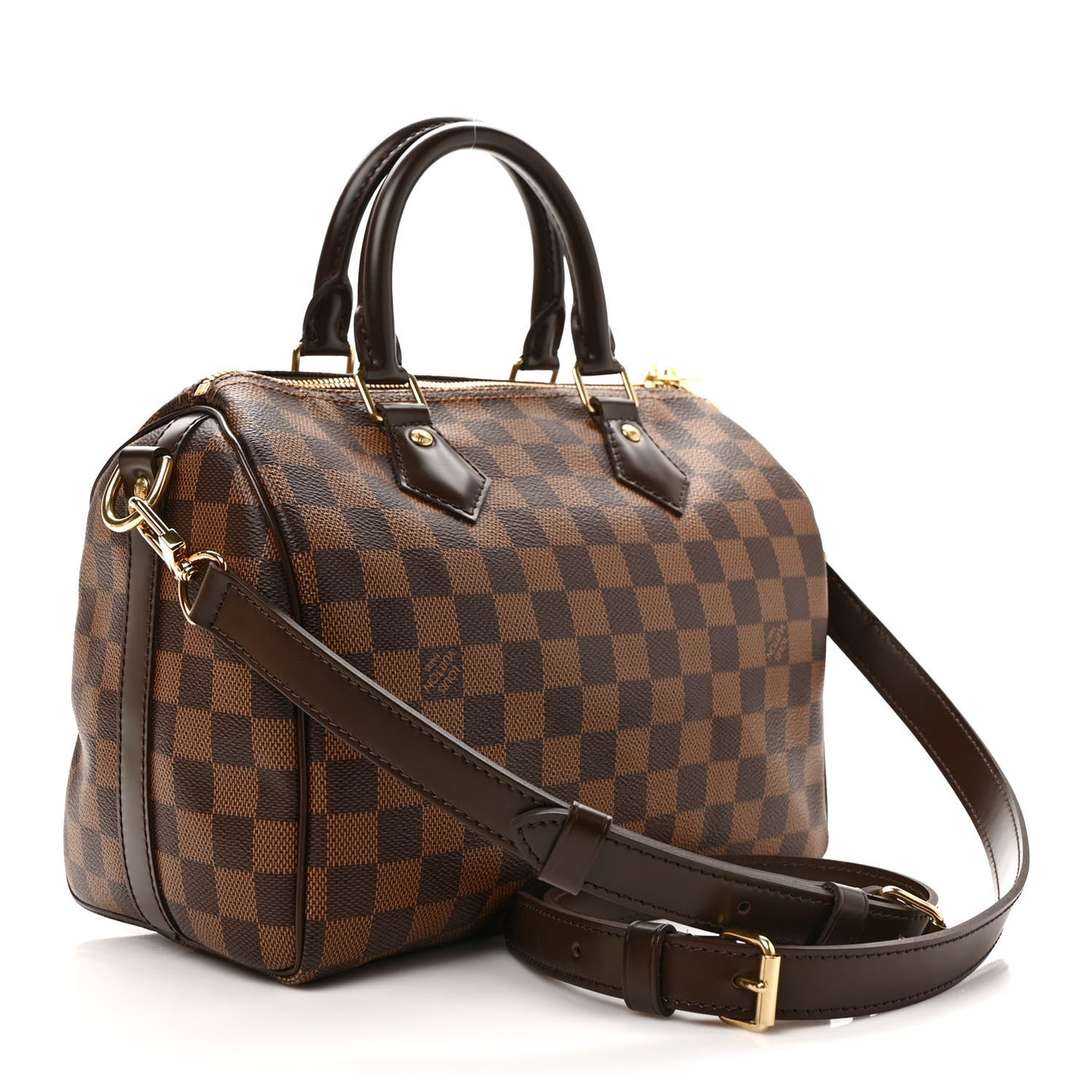 Damier Ebene Speedy Bandouliere 25