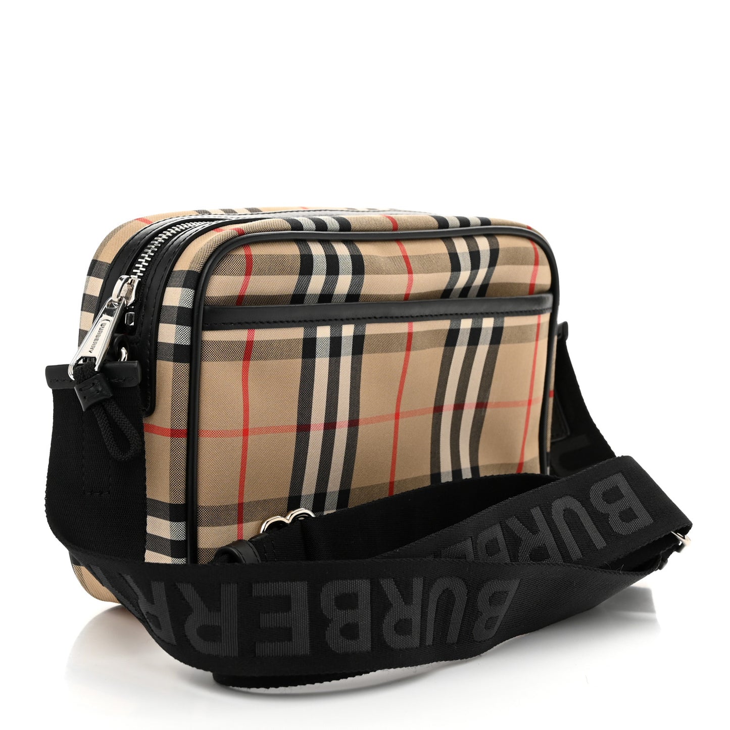 Canvas Check Paddy Messenger Archive Beige