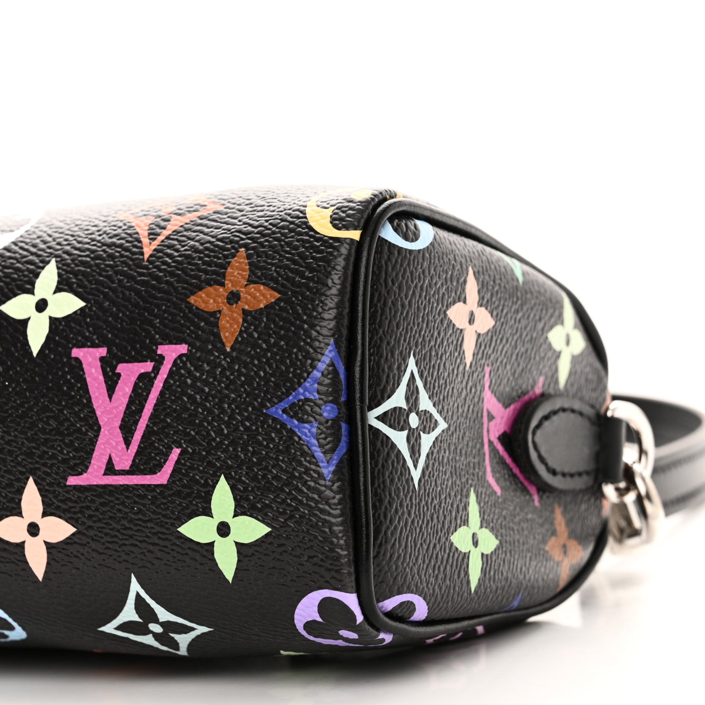 LV X TM Monogram Multicolor Nano Speedy Black
