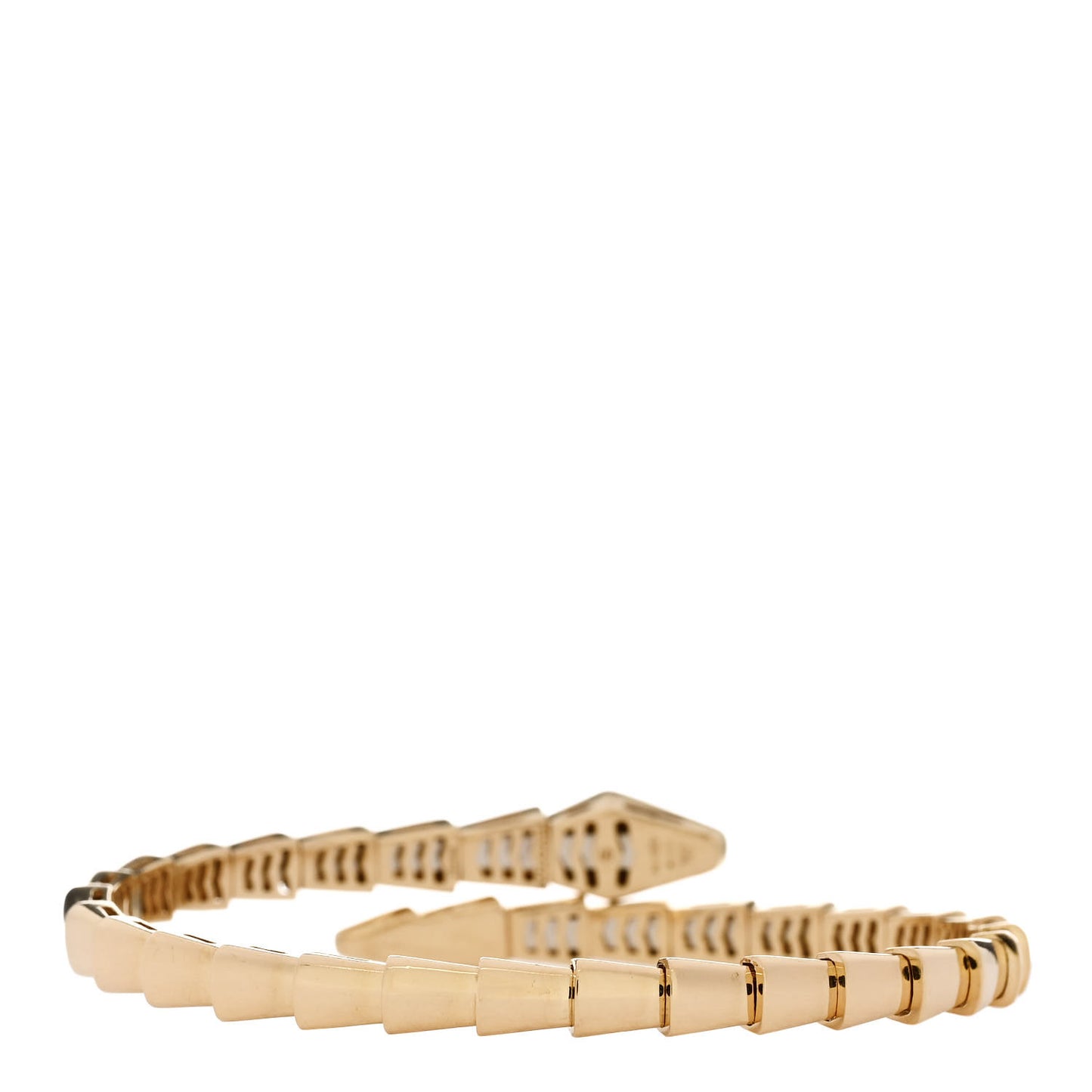 18K Yellow Gold Serpenti Viper Bracelet S