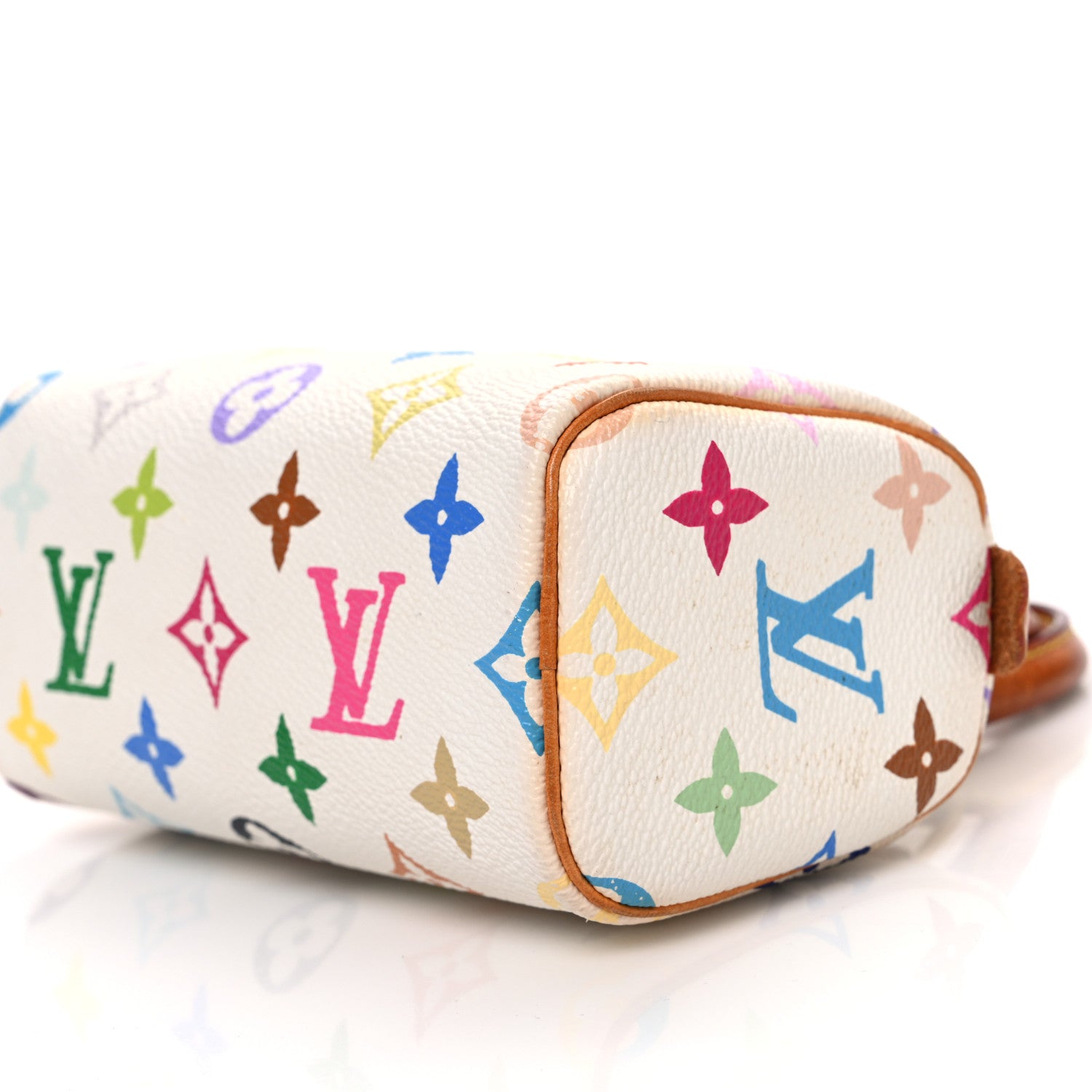 Louis Vuitton Monogram Multicolor Mini Sac HL Speedy White 8 of 10