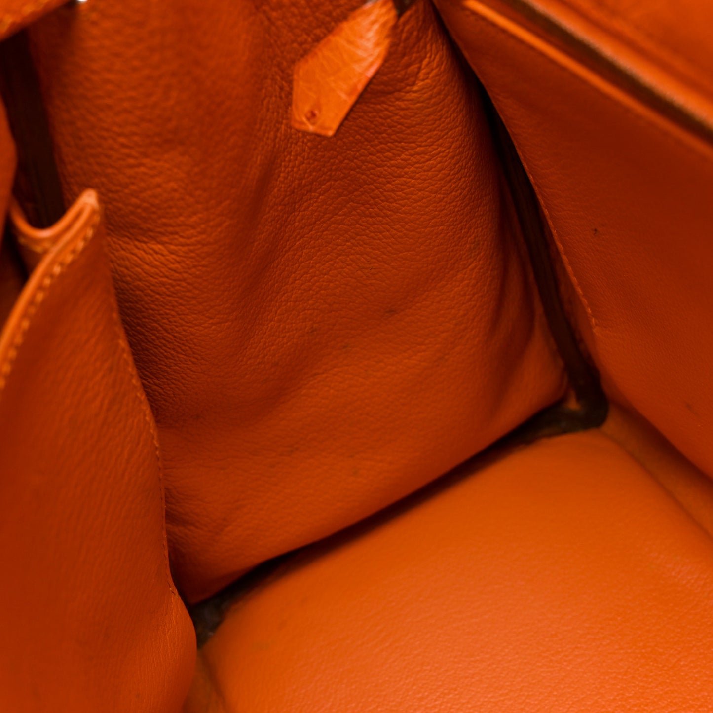 Ostrich Kelly Retourne 32 Orange