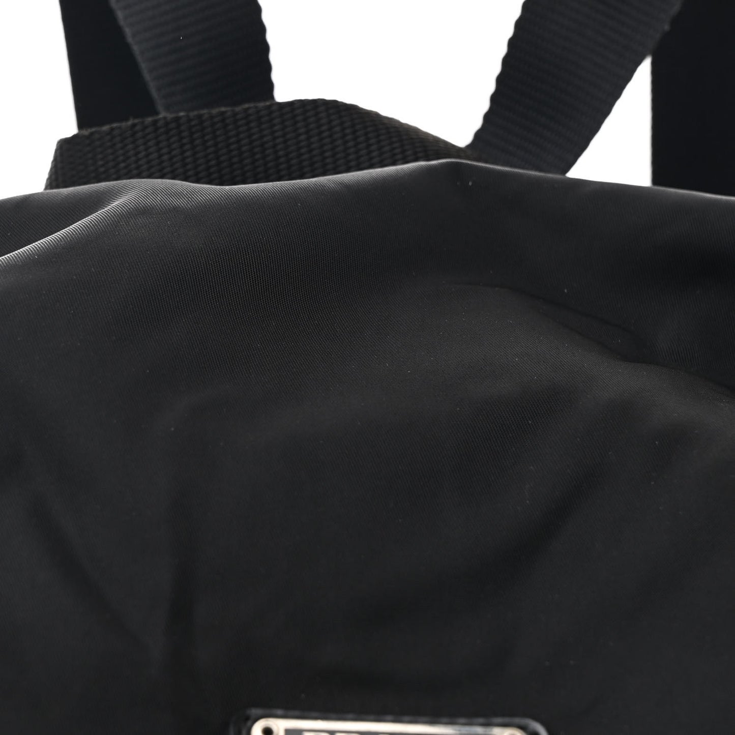 Nylon Vela Medium Backpack Black