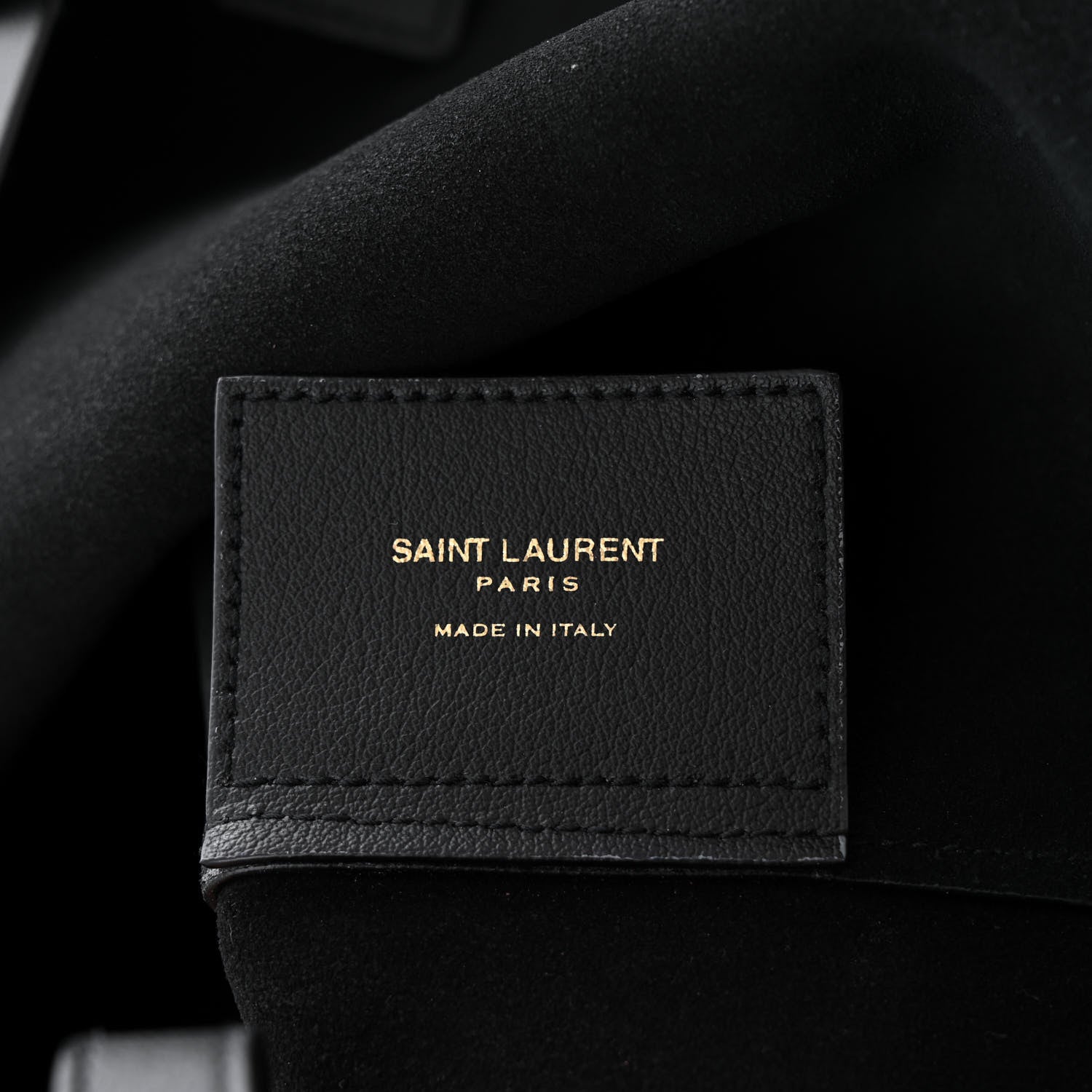 Saint Laurent Calfskin Large Shopping Tote Black 7 of 13