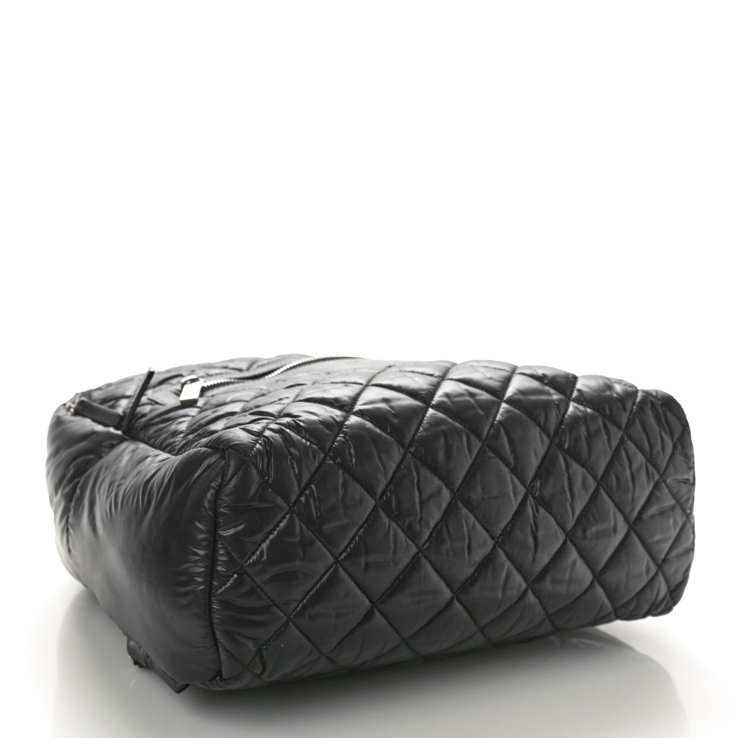 Chanel Nylon Quilted Coco Cocoon Backpack Black 4 of 10