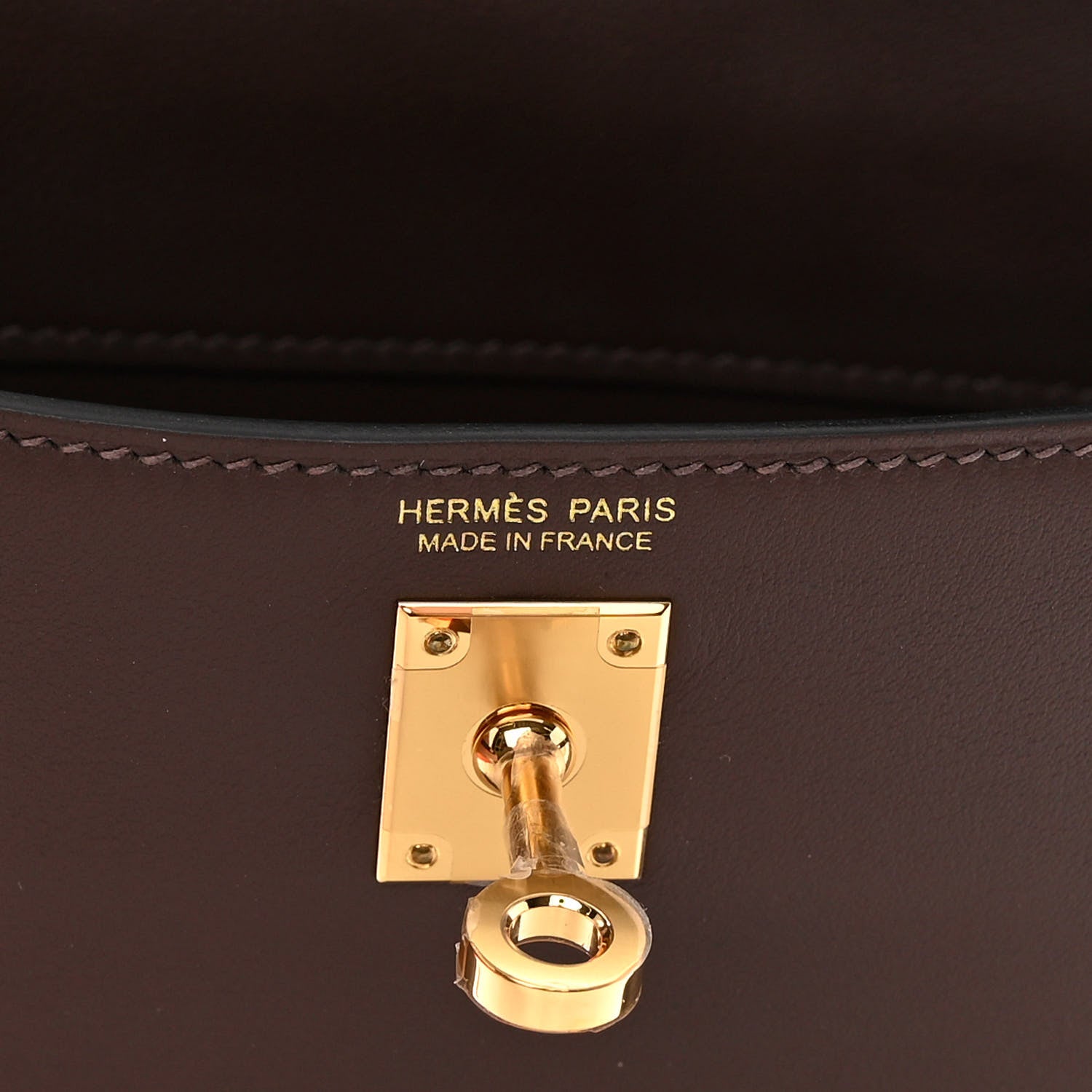 Hermes Swift Kelly Danse Anate Fringed Belt Bag Moka 7 of 11