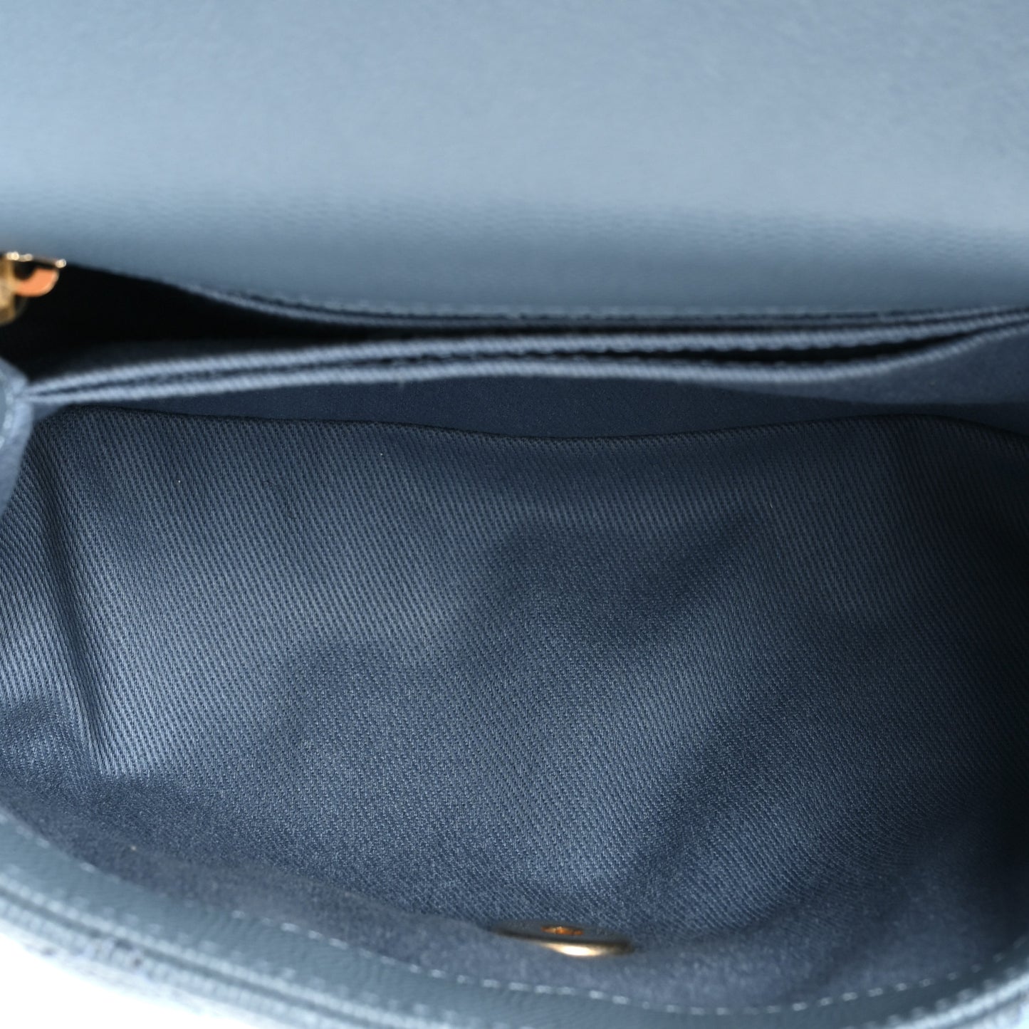 Caviar Quilted Mini Coco Handle Flap Blue