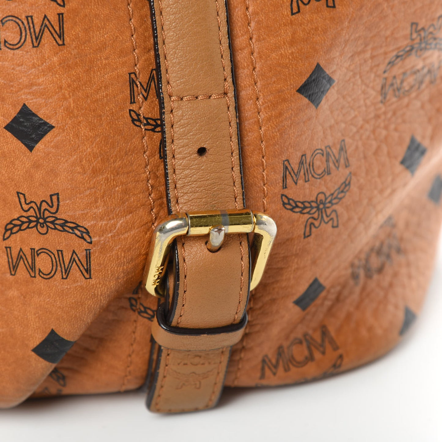 Visetos Medium Essentials Shopper Tote Cognac