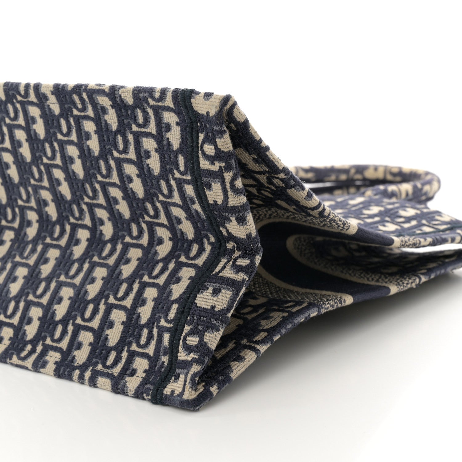 Christian Dior Oblique Medium Book Tote Blue Multicolor 10 of 11