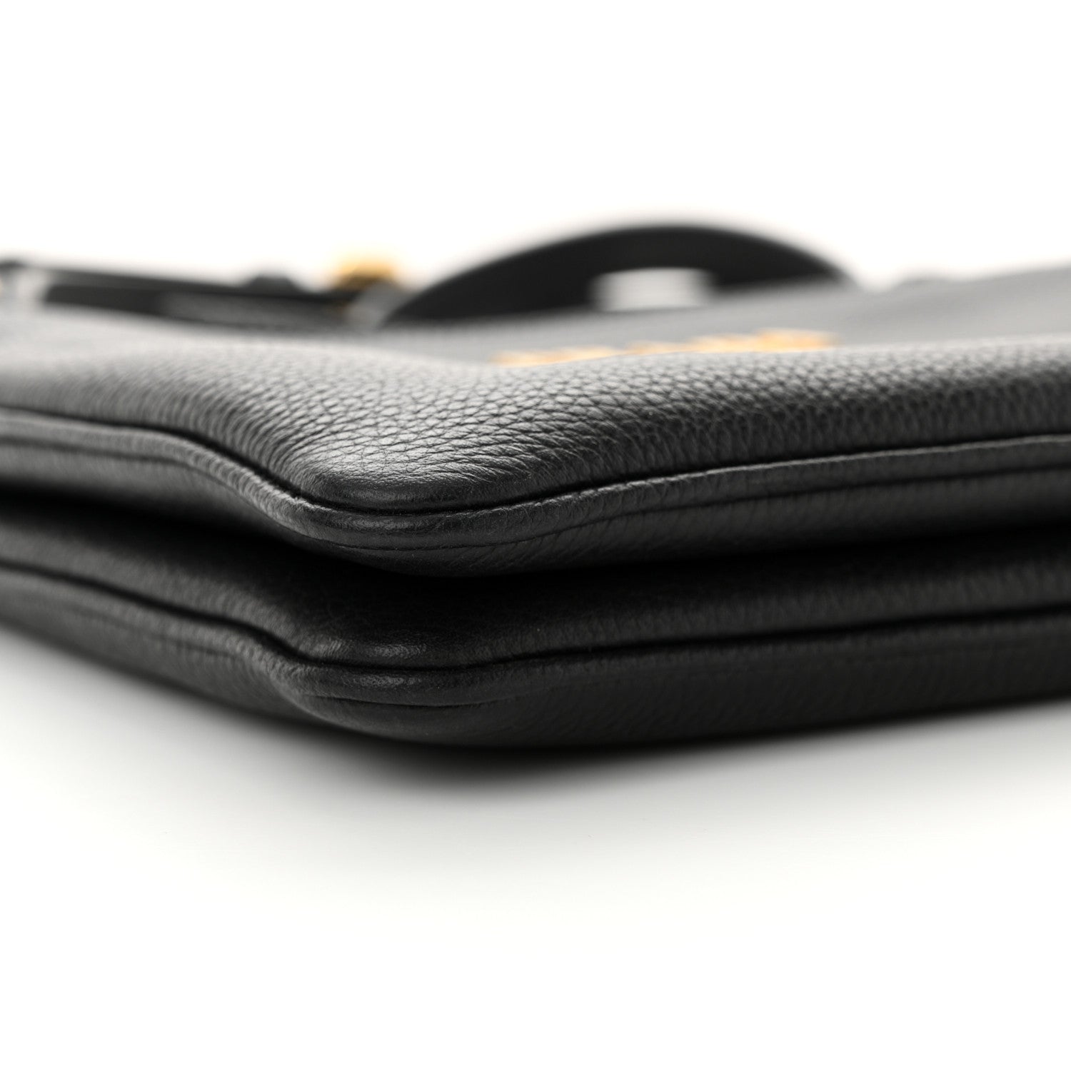 Prada Vitello Phenix Double Zip Crossbody Bag Black 9 of 11