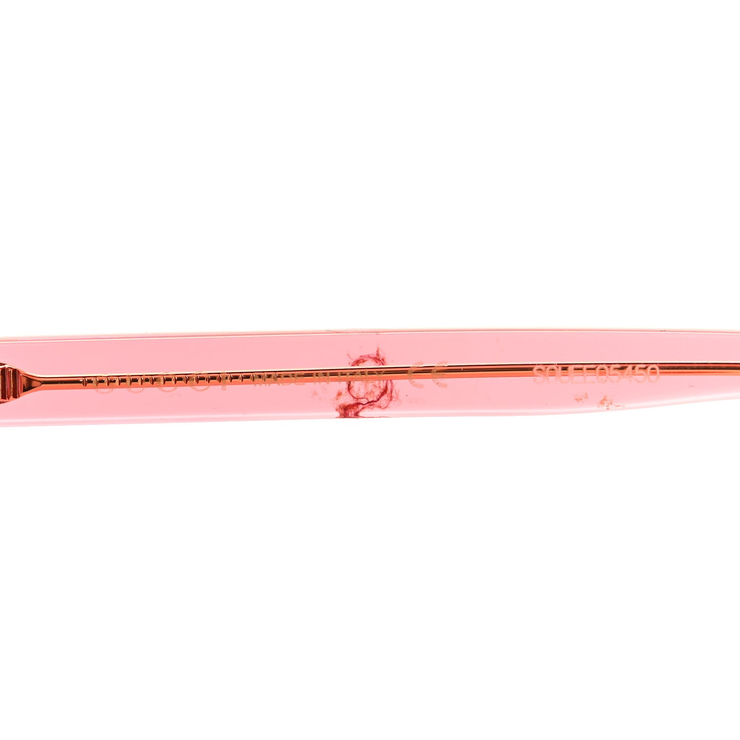 Acetate Crystal Oversize Sunglasses GG0148S Pink