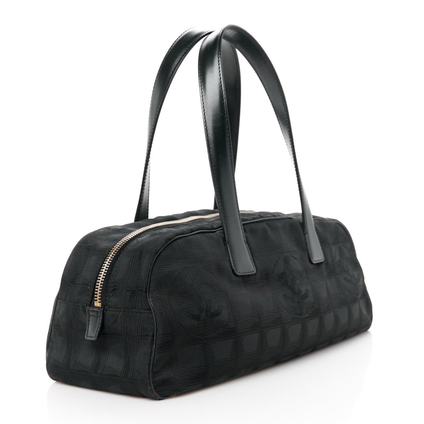 Nylon Travel Bowler Black