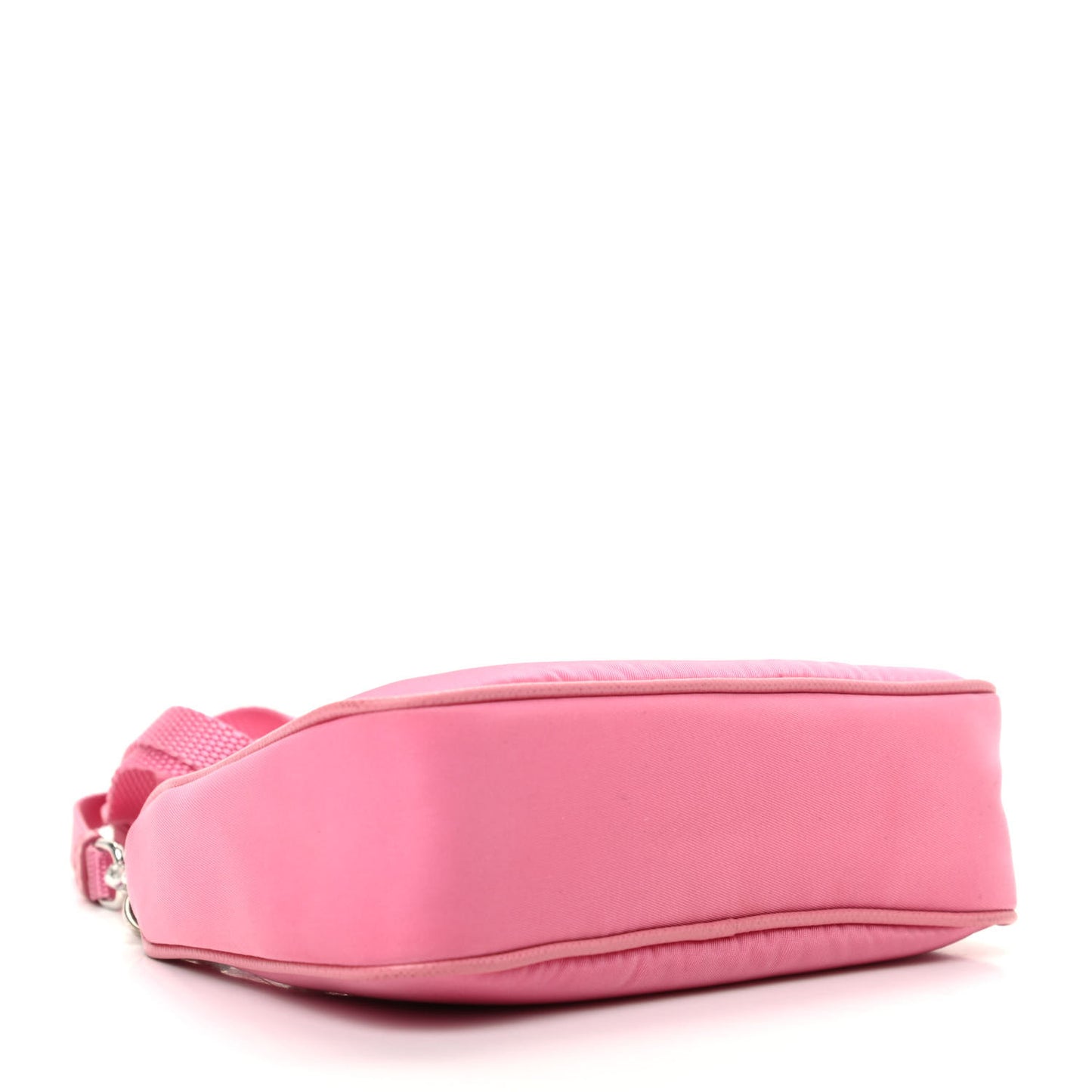Tessuto Nylon Saffiano Mini Re-Edition 2000 Shoulder Bag Begonia