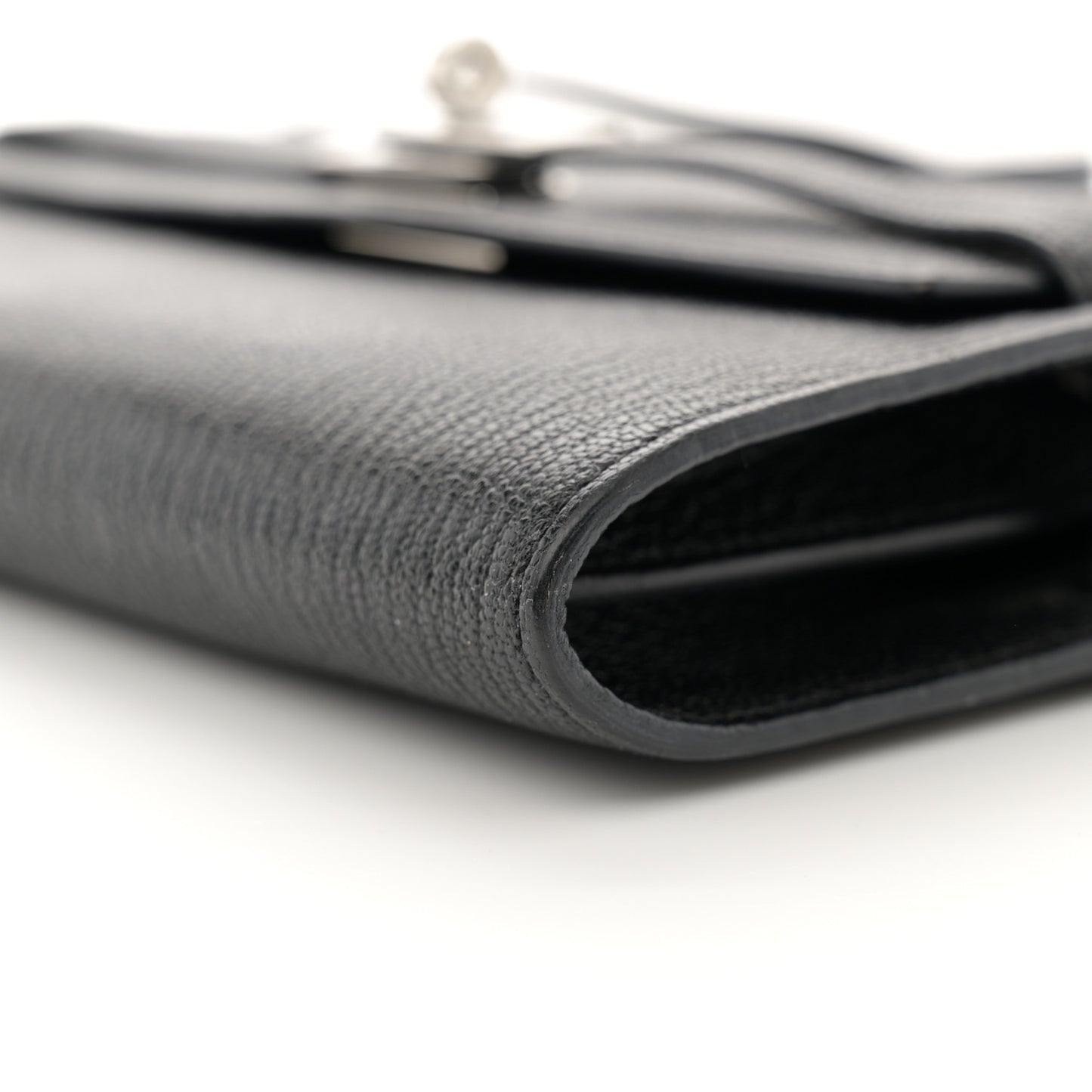 Chevre Mysore Kelly Wallet To Go Black