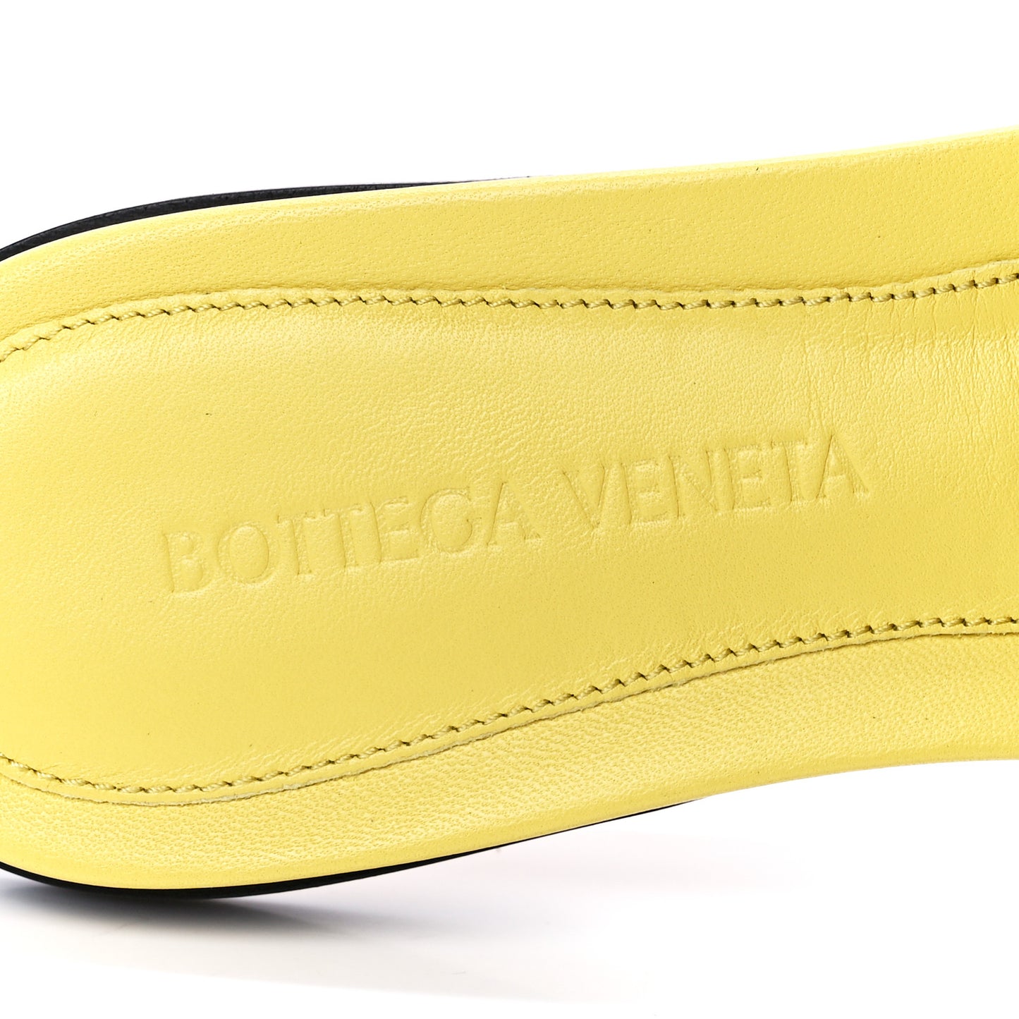 Nappa Matelasse Padded Flat Sandals 36 Pear