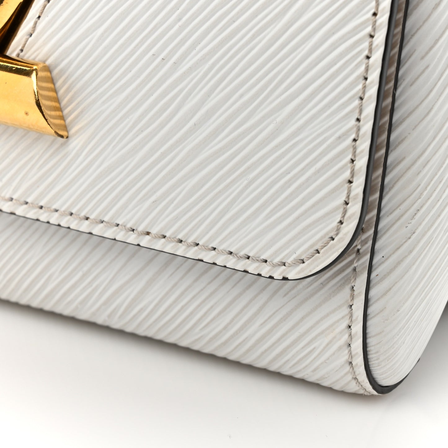 Epi Twist Shoulder Bag PM White