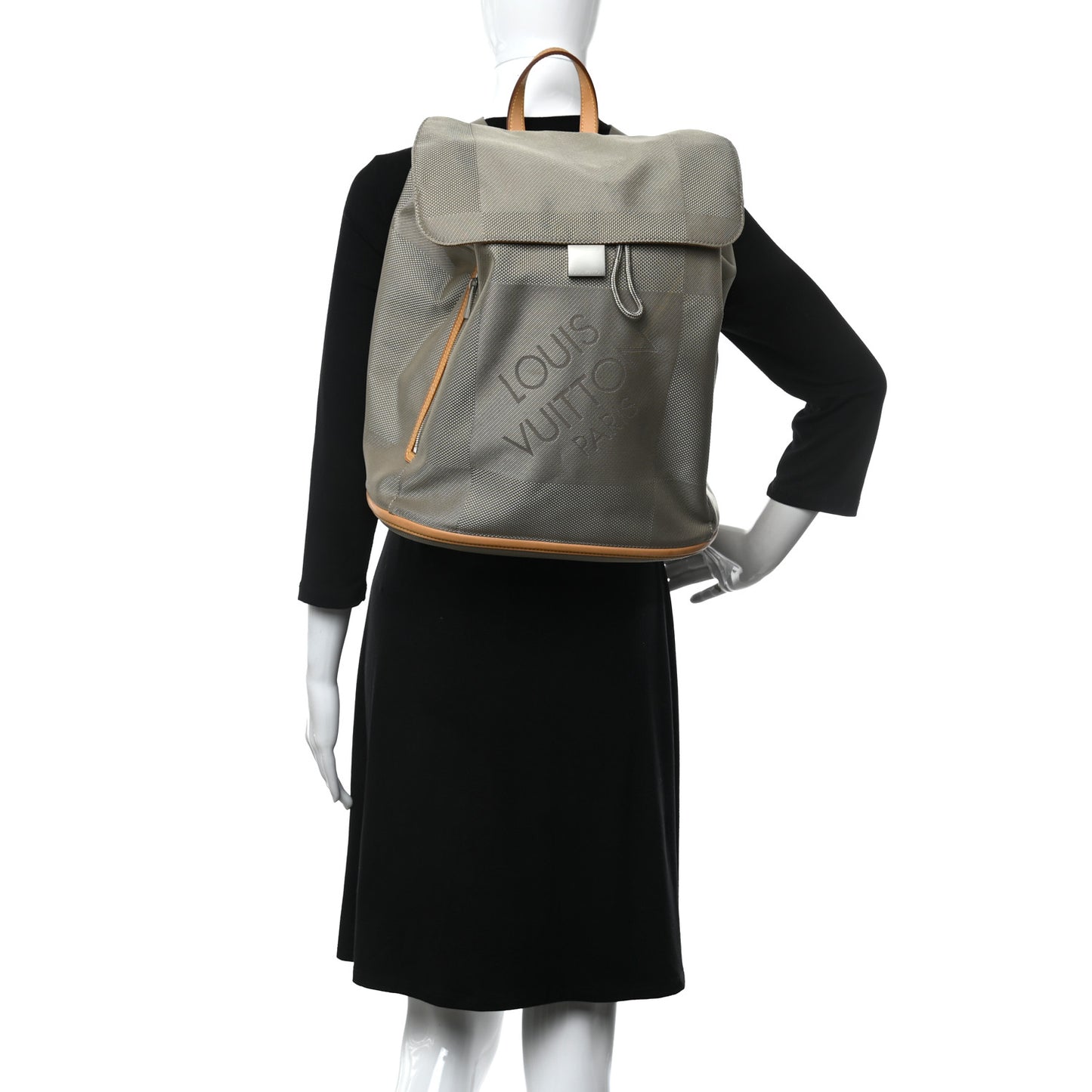 Damier Geant Pionnier Backpack Sable