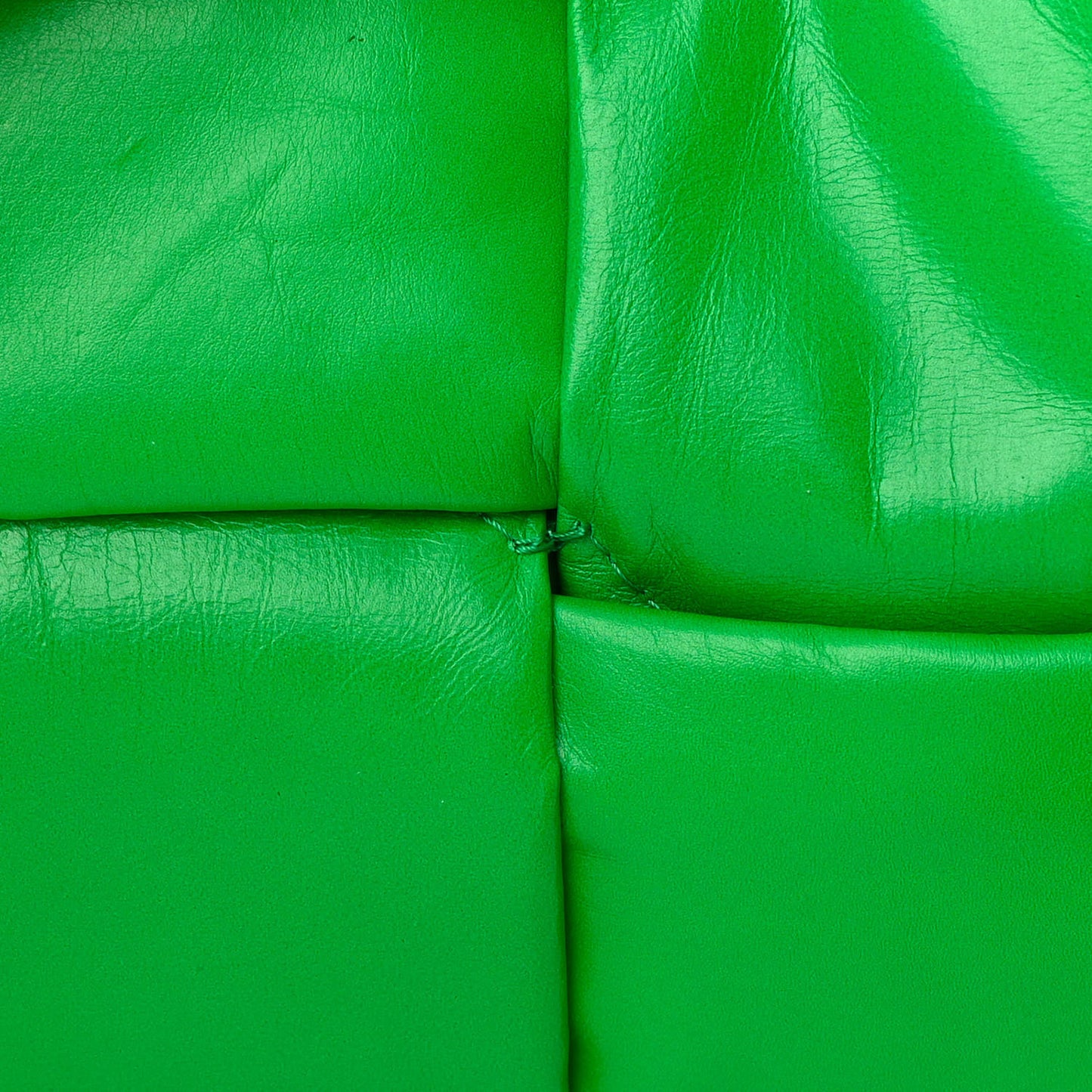 Paper Calfskin Intrecciato Padded Medium Cassette Parakeet