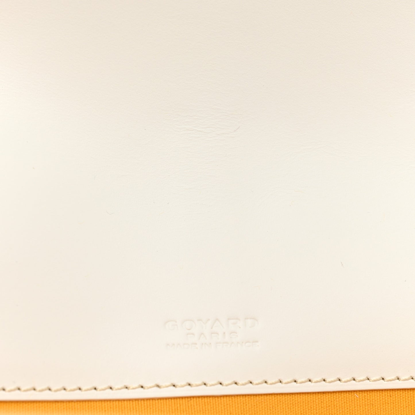 Goyardine Belvedere II PM Messenger Bag White