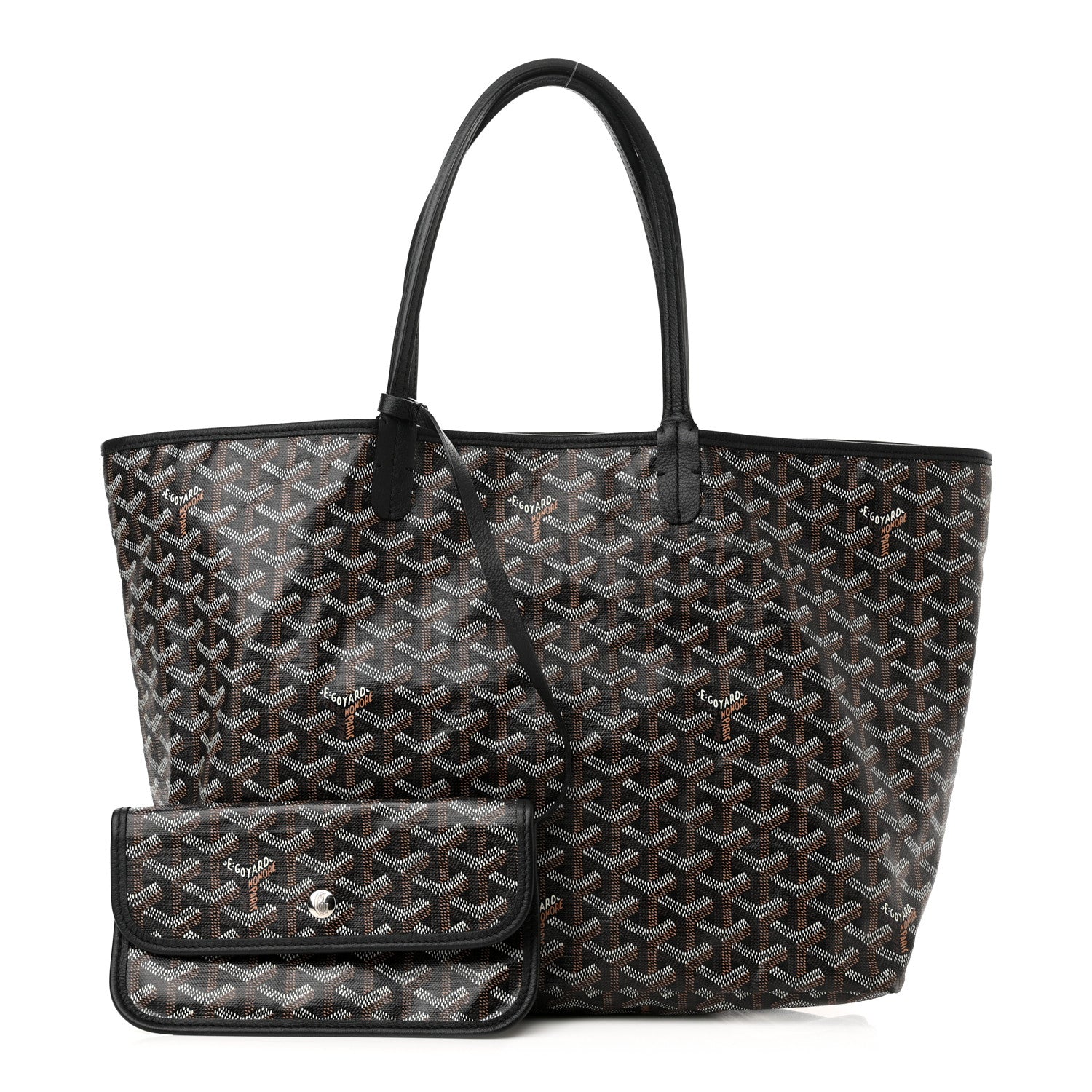 Goyard Goyardine Saint Louis PM Black 1 of 10