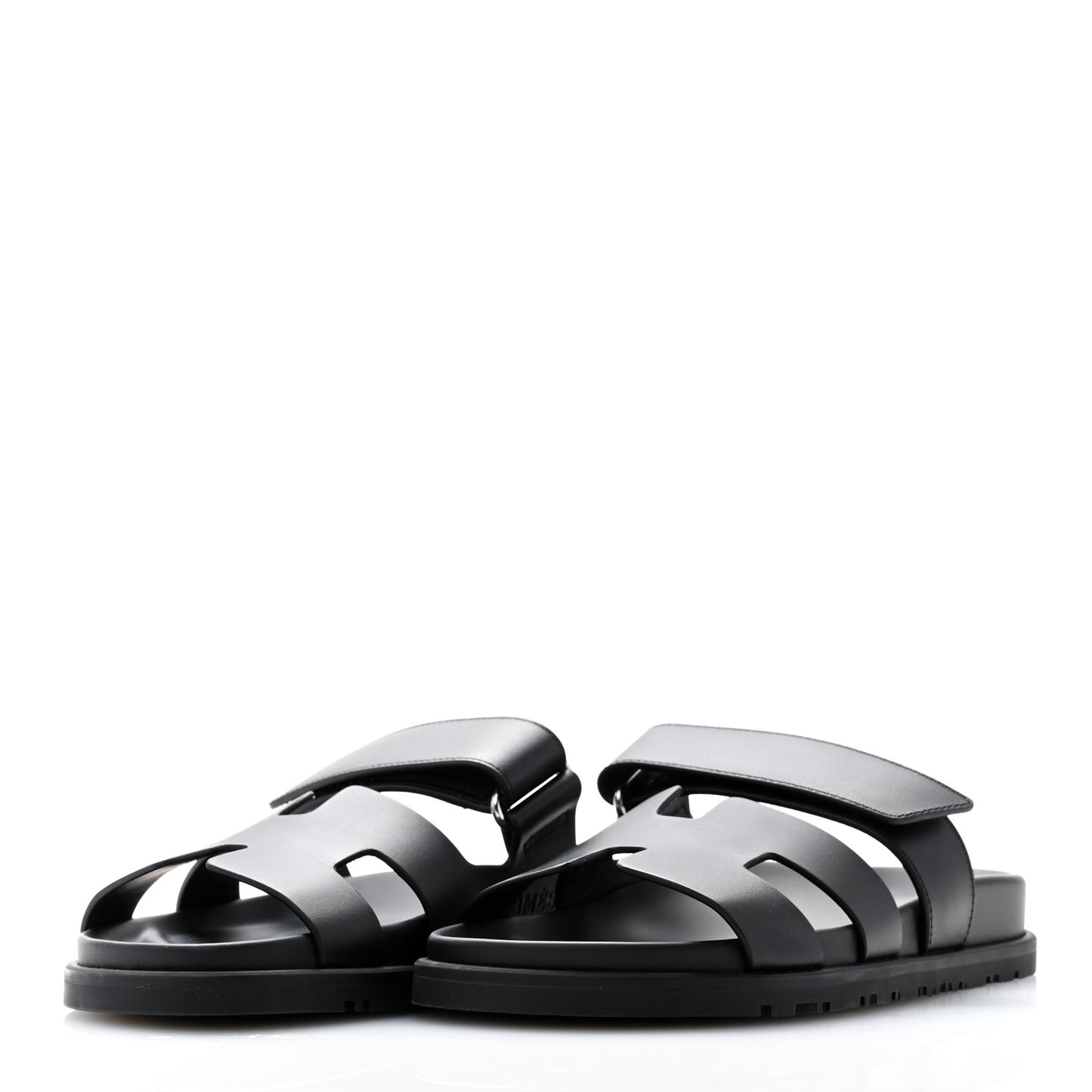 Calfskin Womens Chypre Sandals 35 Black