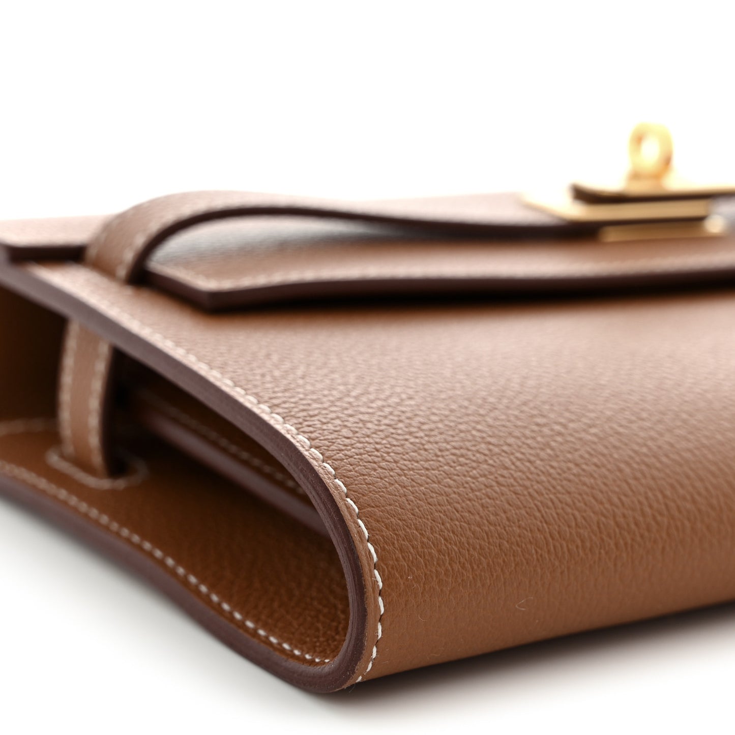 Evercolor Kelly Wallet To Go Gold