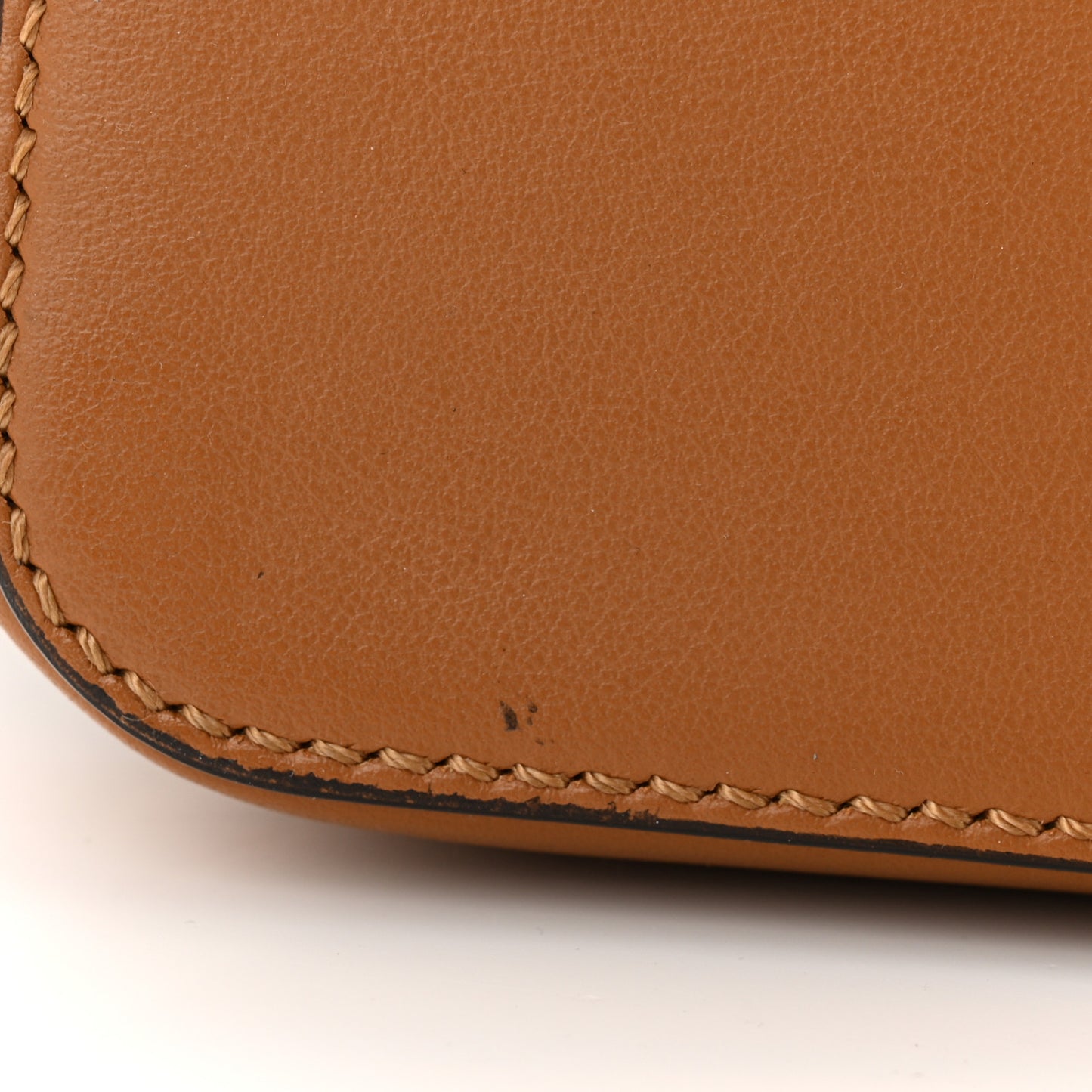 Glazed Fabric Vitello Grace F is Fendi FF 1974 Stamp Patch Grande Mon Tresor Bucket Bag Mogano Panna Nocciola
