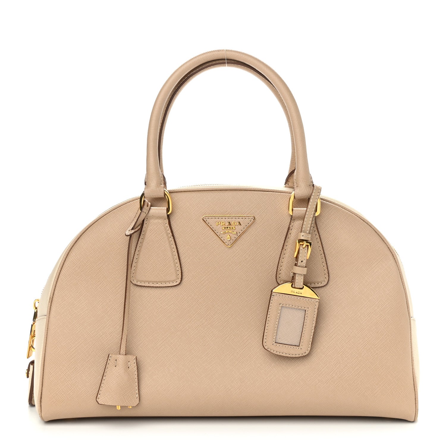 Prada Saffiano Lux Bowling Bag 1 of 11
