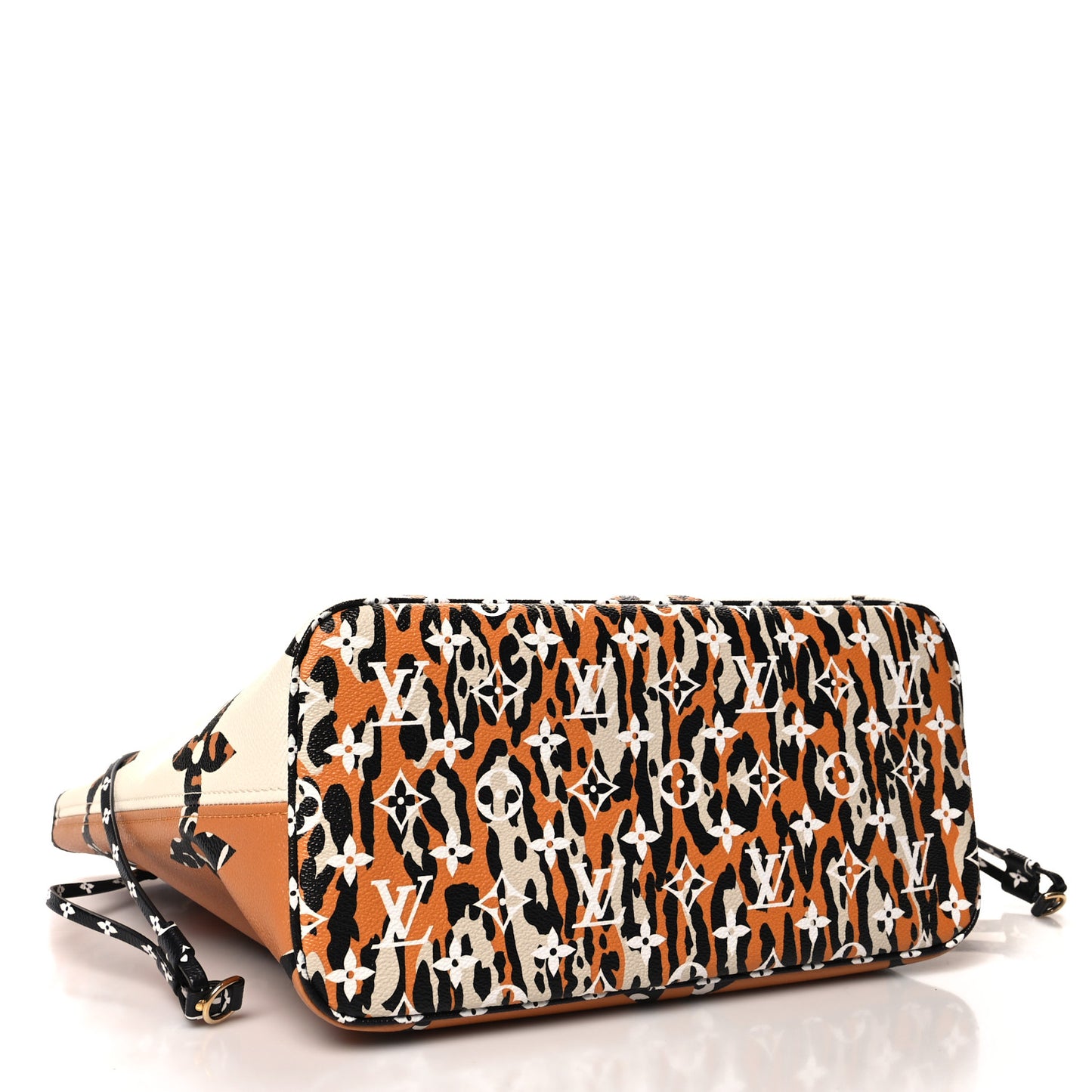 LOUIS VUITTON Monogram Giant Jungle Neverfull MM Ivory