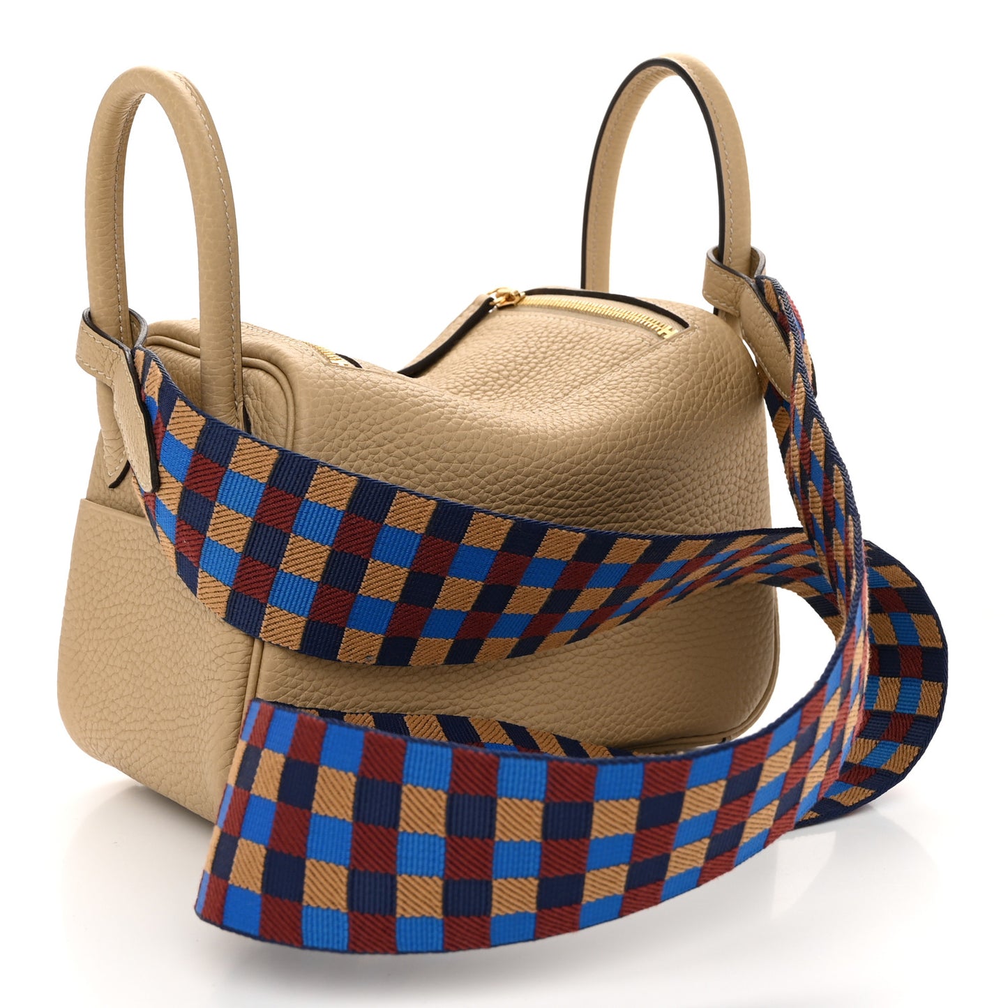 Taurillon Clemence Maxi Quadrille Mini Lindy 20 Trench Bleu Billard Biscuit