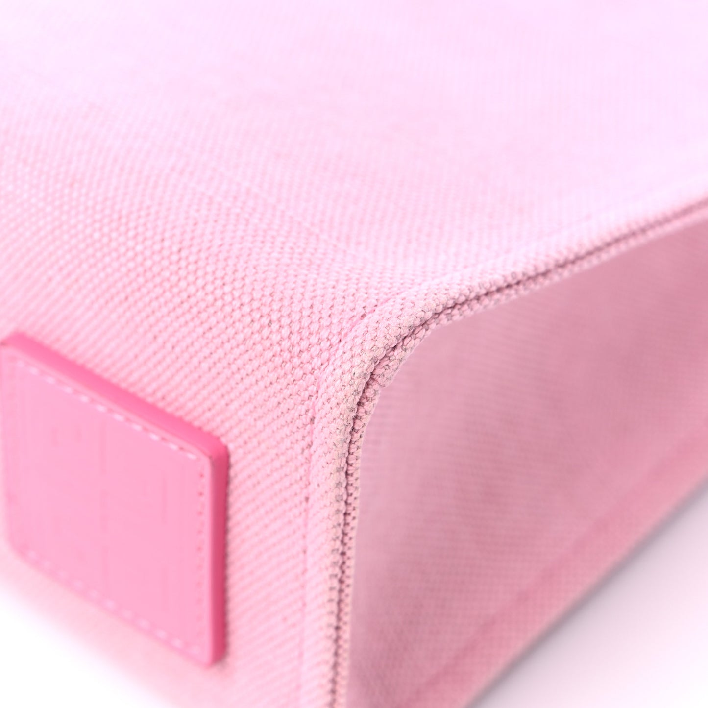 Canvas Mini G Shopping Tote Bright Pink