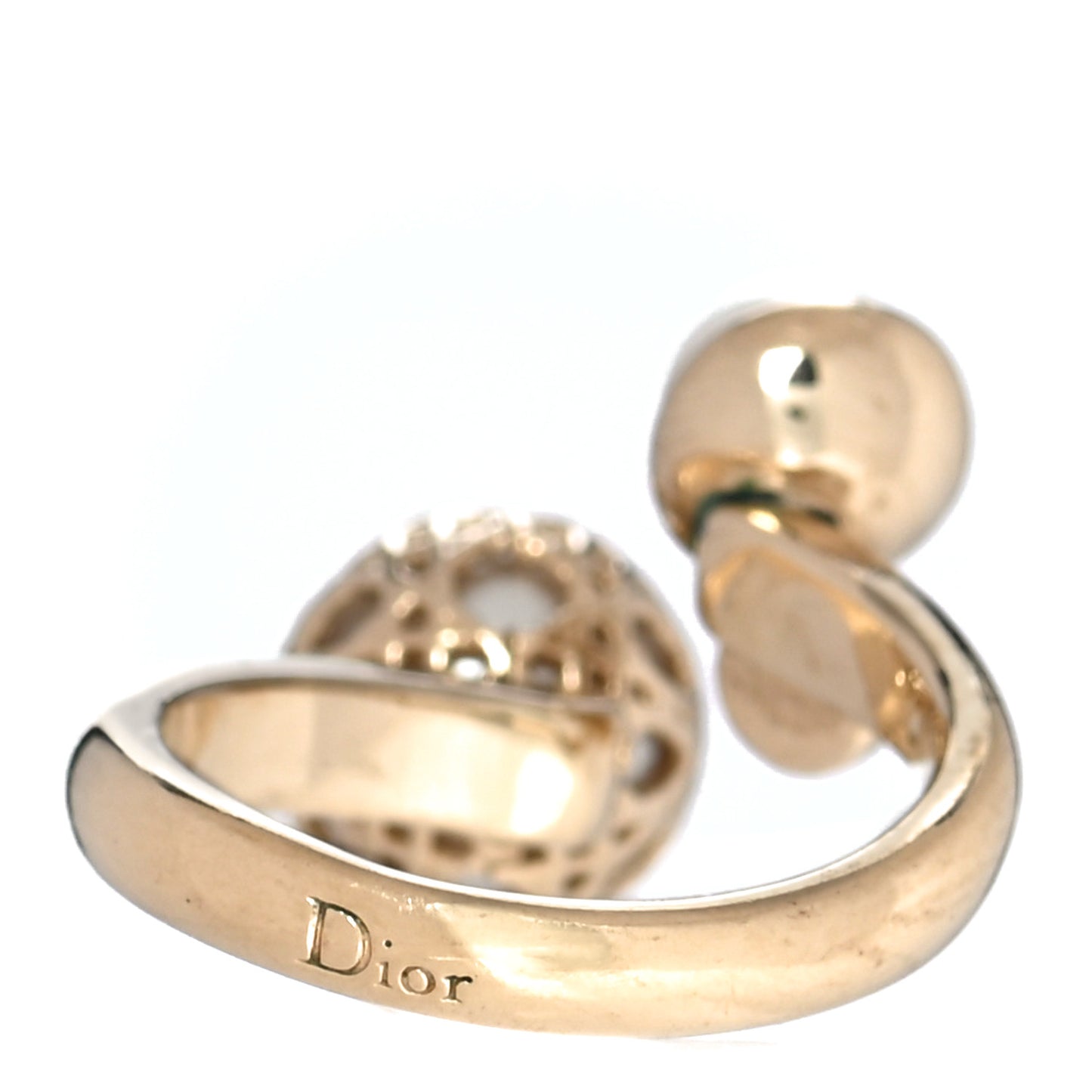Pearl Secret Cannage Ring S Gold