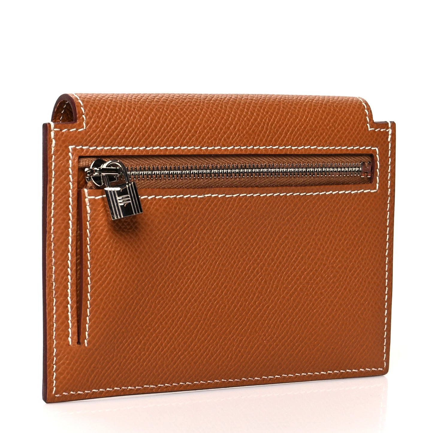 Epsom Kelly Pocket Compact Wallet Gold