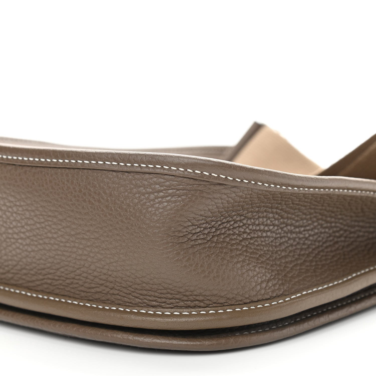 Hermes Taurillon Clemence Evelyne III PM Etoupe 9 of 10